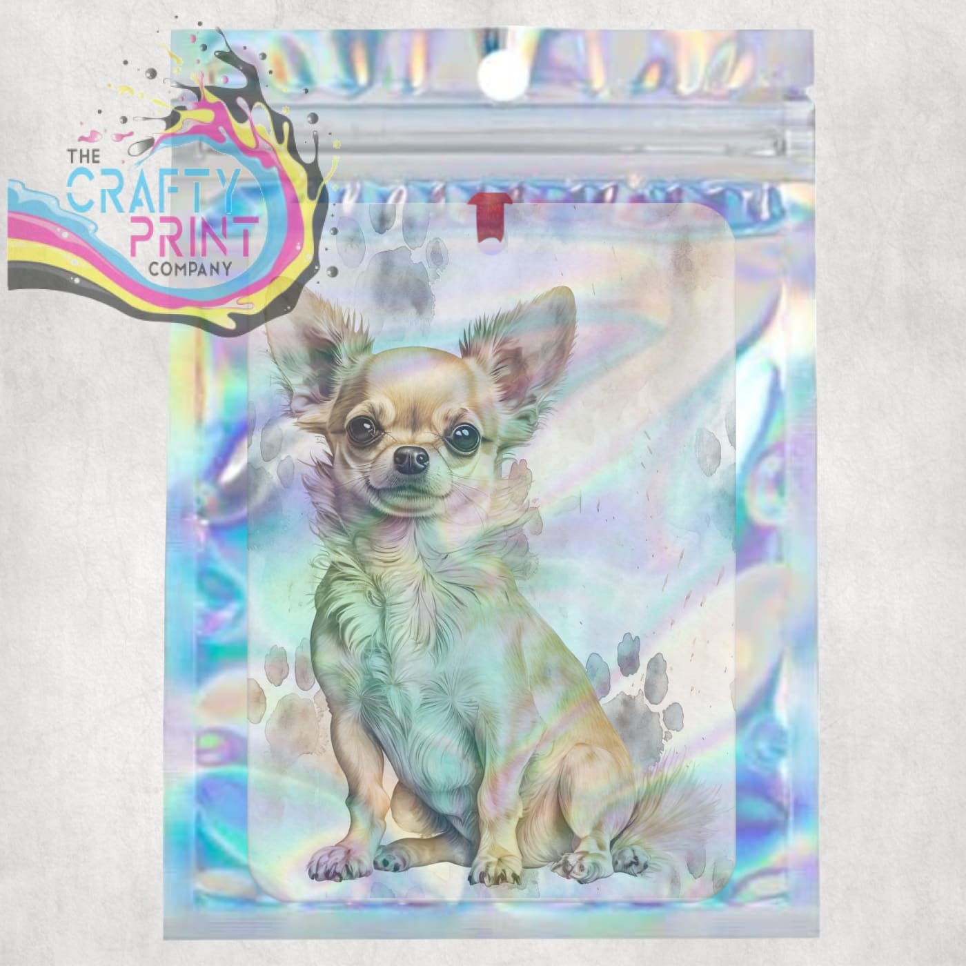 Chihuahua Paw Print Car Air Freshener - Vehicle Fresheners