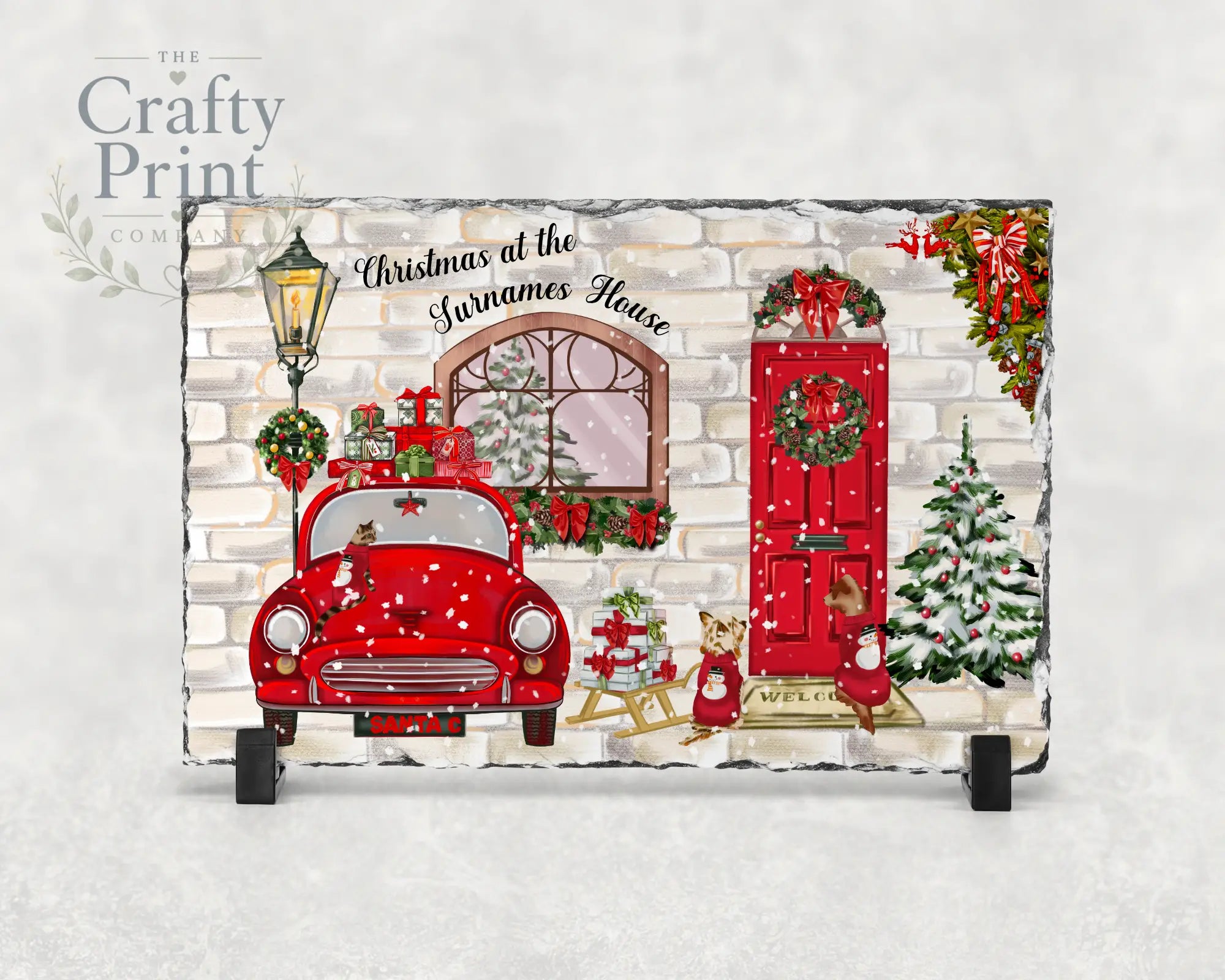 Christmas at the Surname’s Slate - Gift Giving