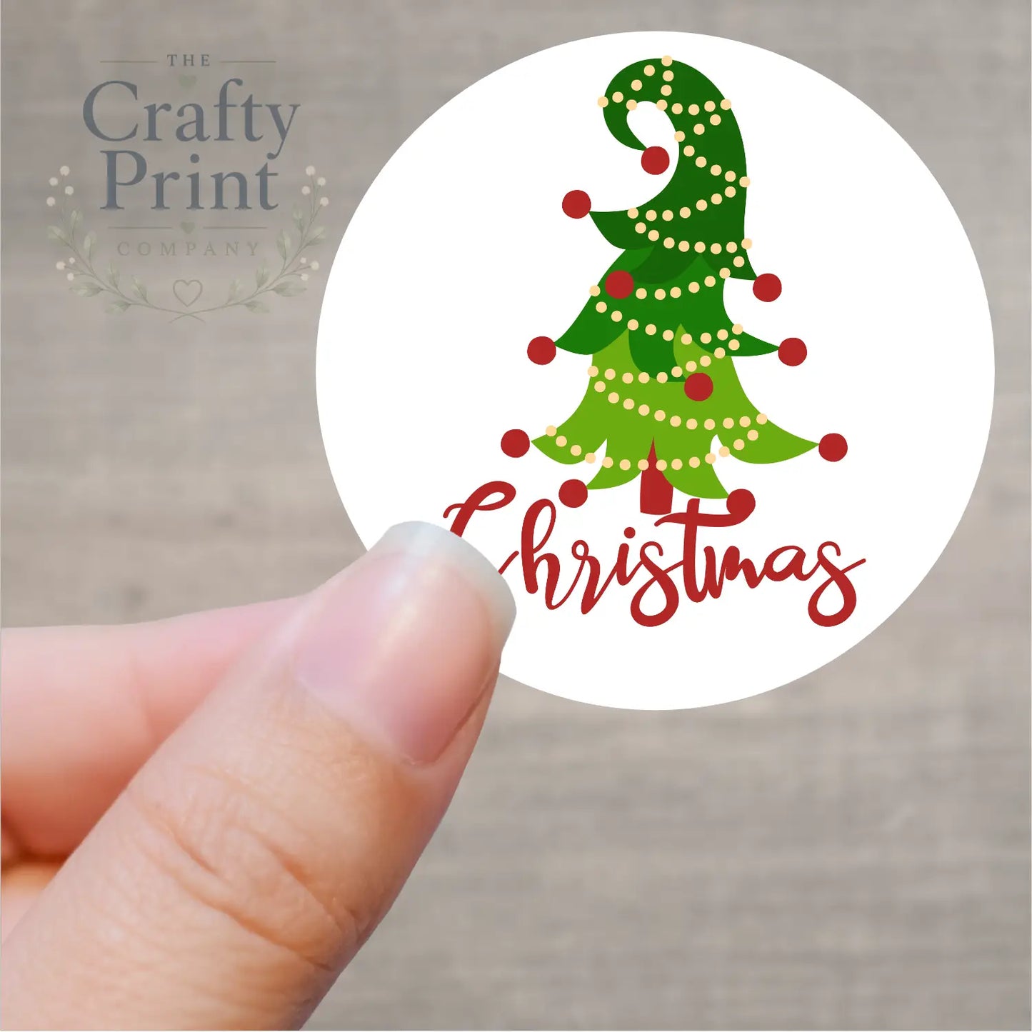 Christmas Printed Sticker - Decorative Stickers