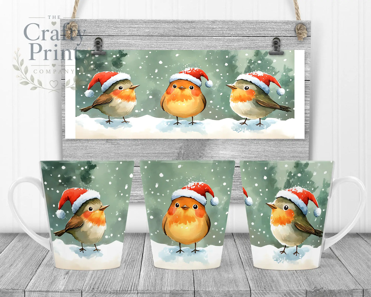 Christmas Robin Mug - Mugs