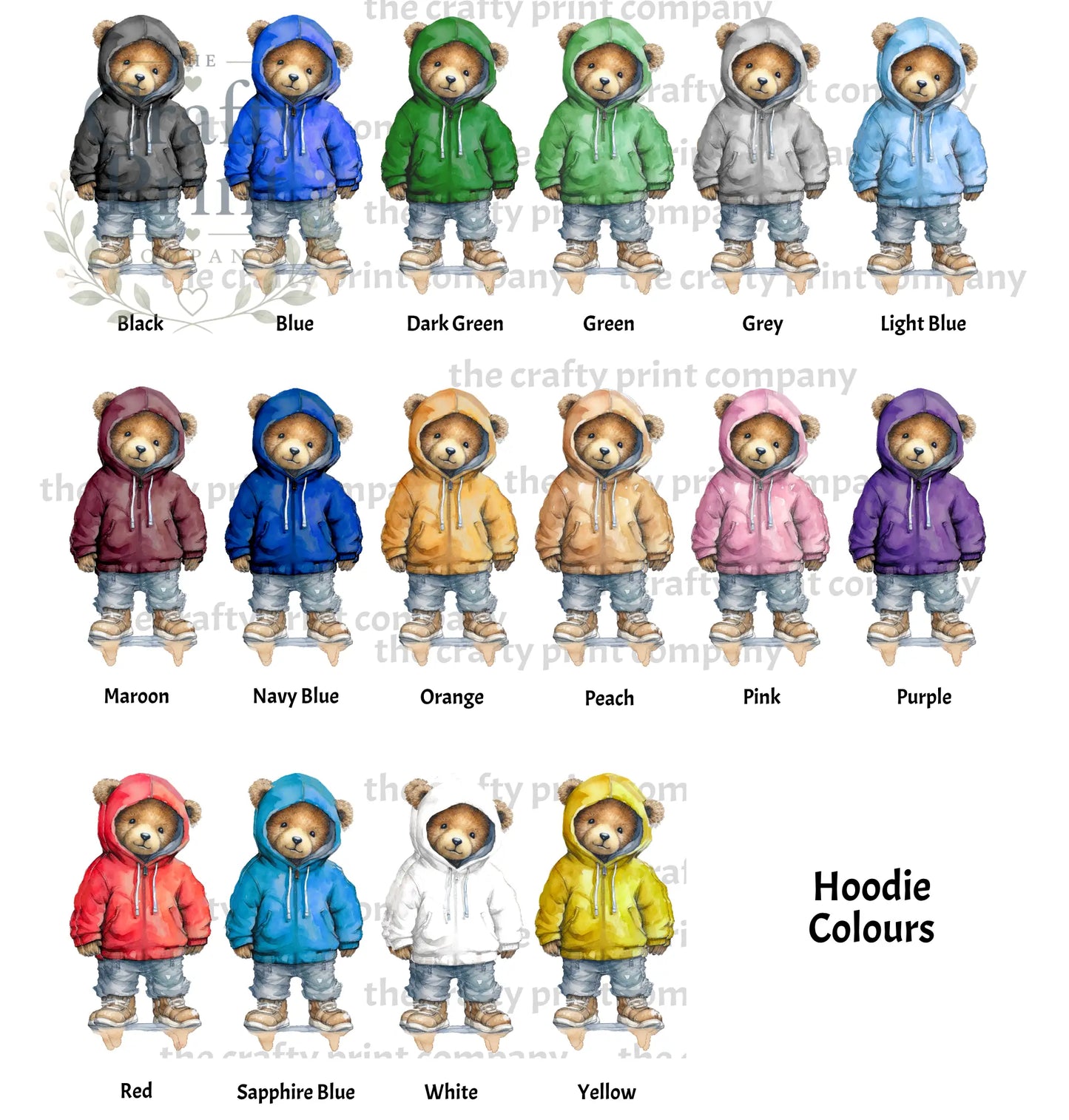 Class of 2025 Leavers Book Hoodie Teddy Signing - Notebook
