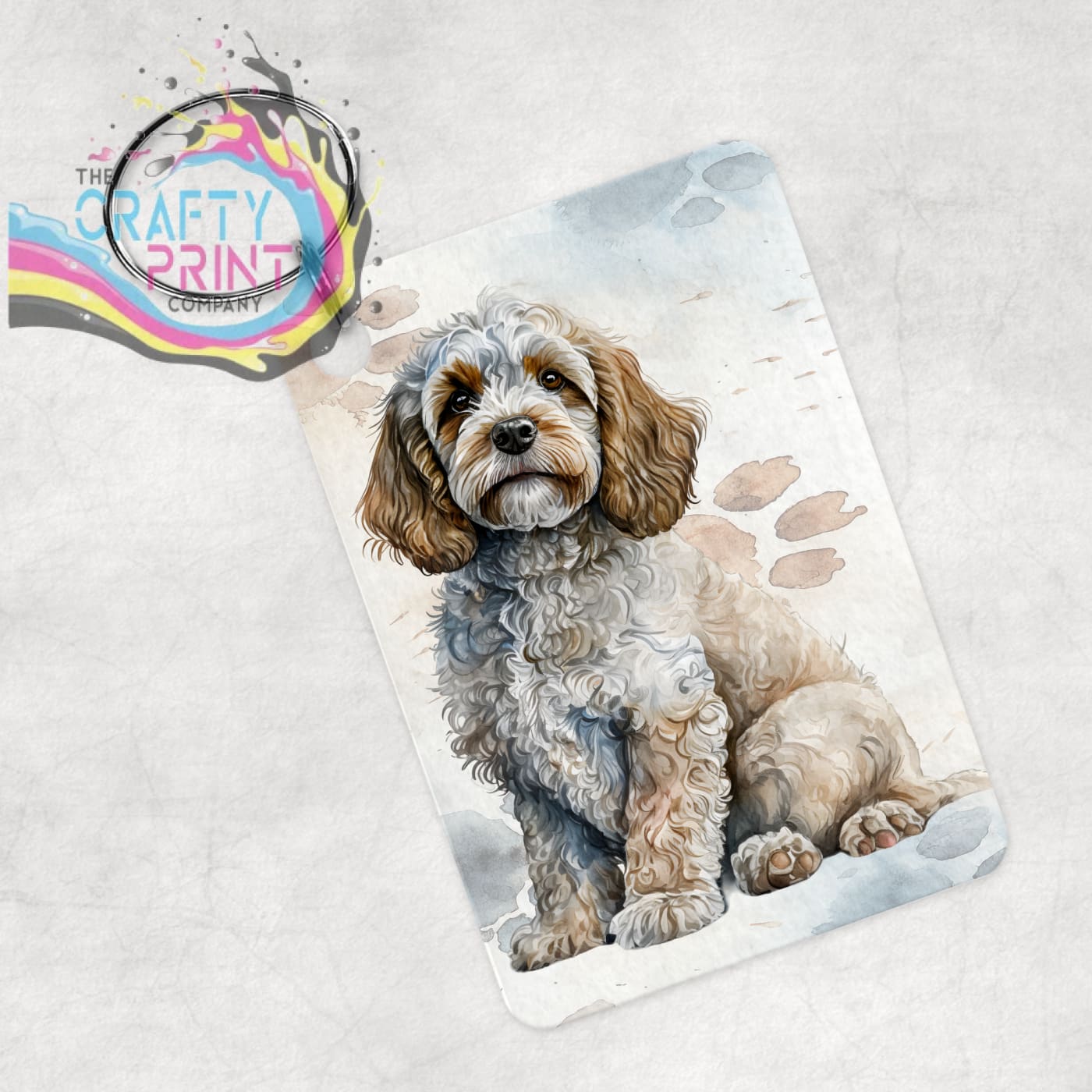 Cockapoo Keyring – Cute Dog Keychain Gift for Lovers