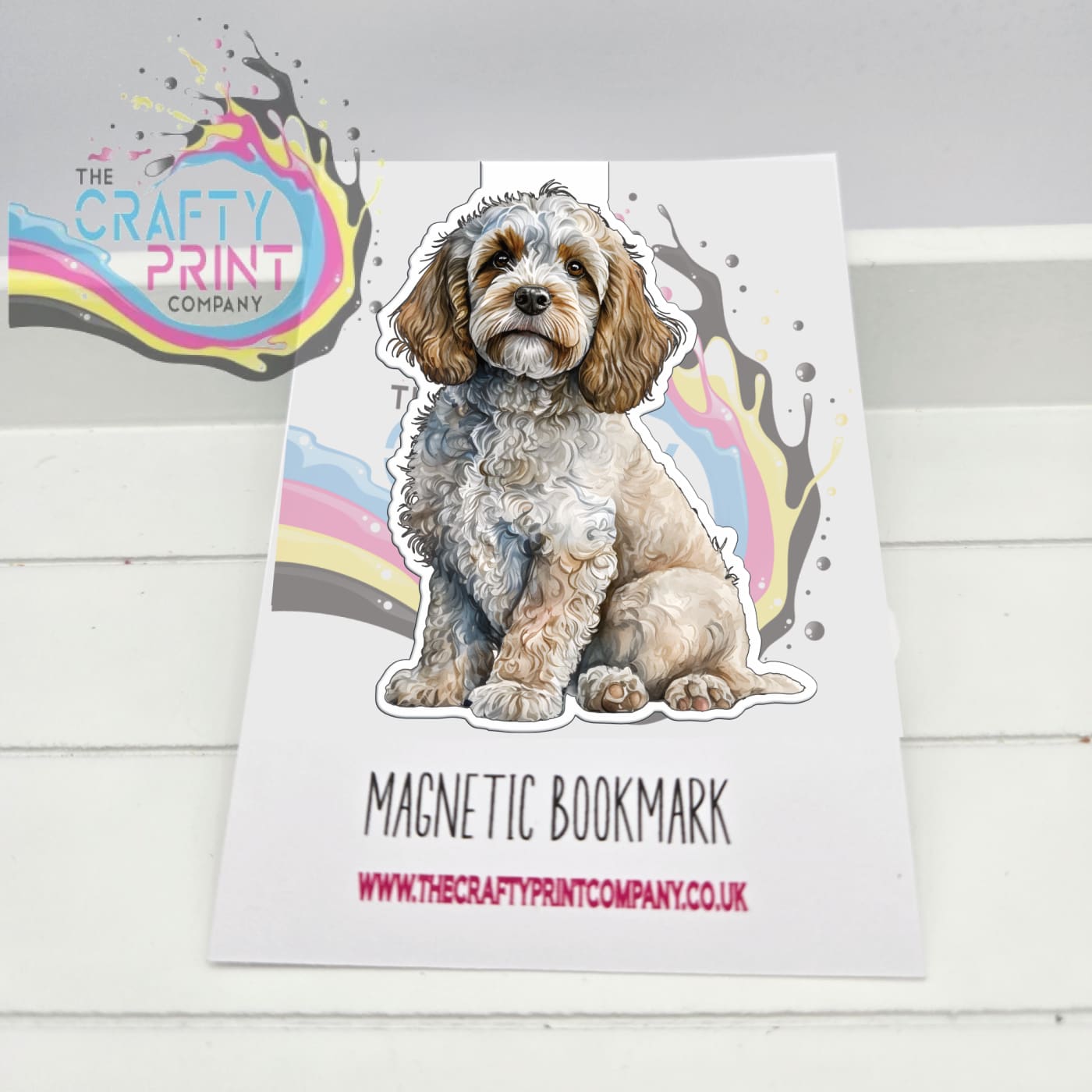 Cockapoo Magnetic Bookmark - Bookmarks