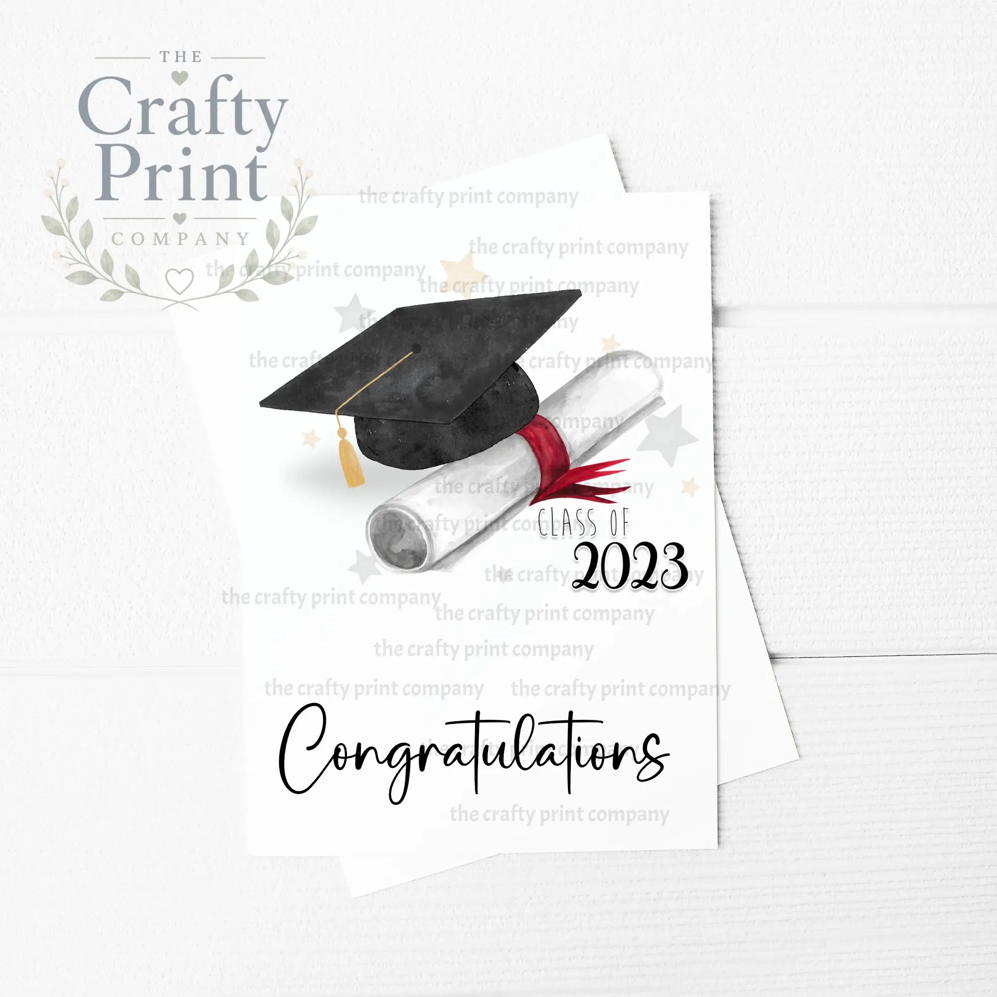 Congratulations Class of 2023 Graduation A5 Card - Greeting