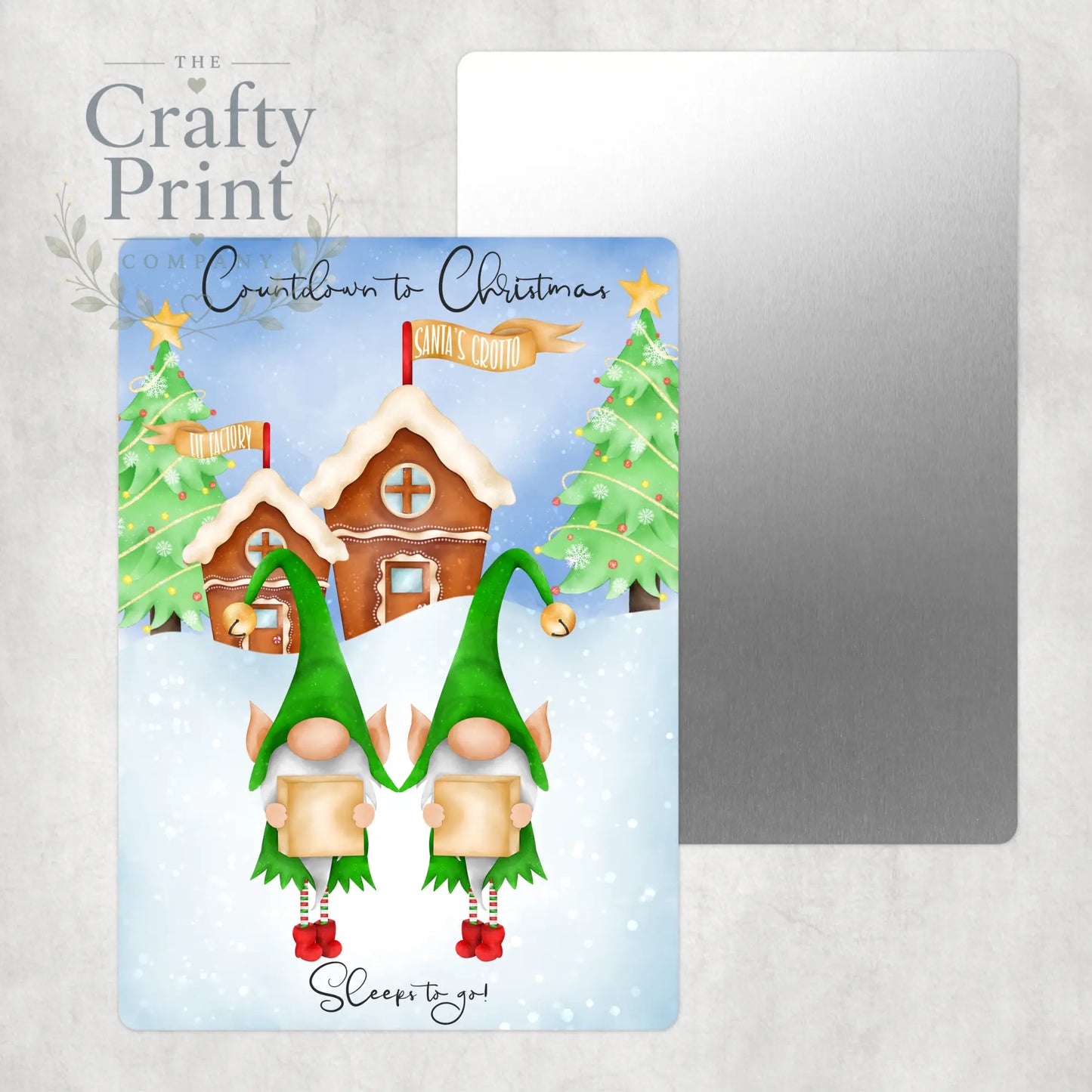 Countdown to Christmas Aluminium Sign - Signage