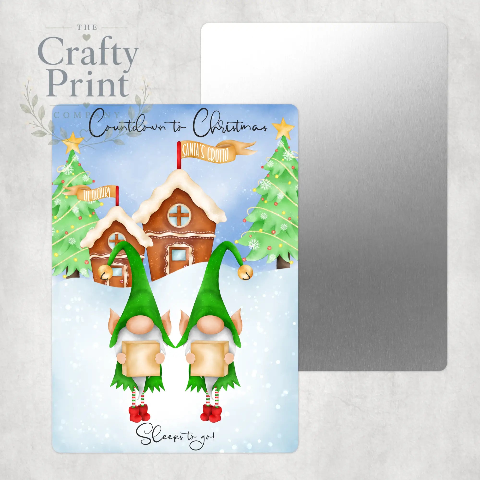 Countdown to Christmas Aluminium Sign - Signage