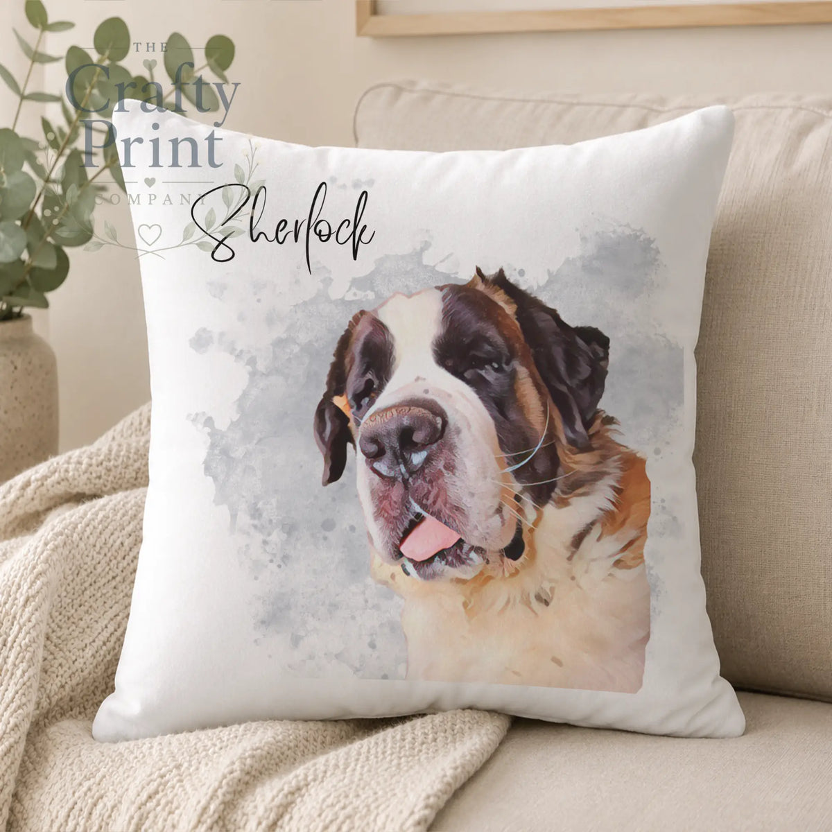 Custom Pet Photo Cushion