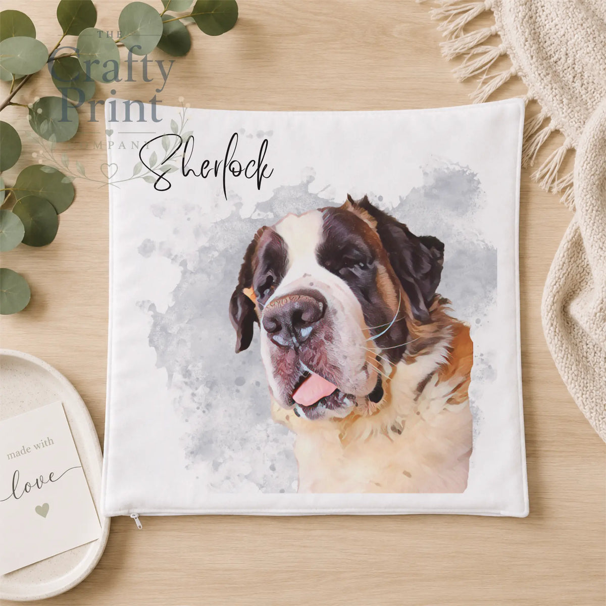 Custom Pet Photo Cushion