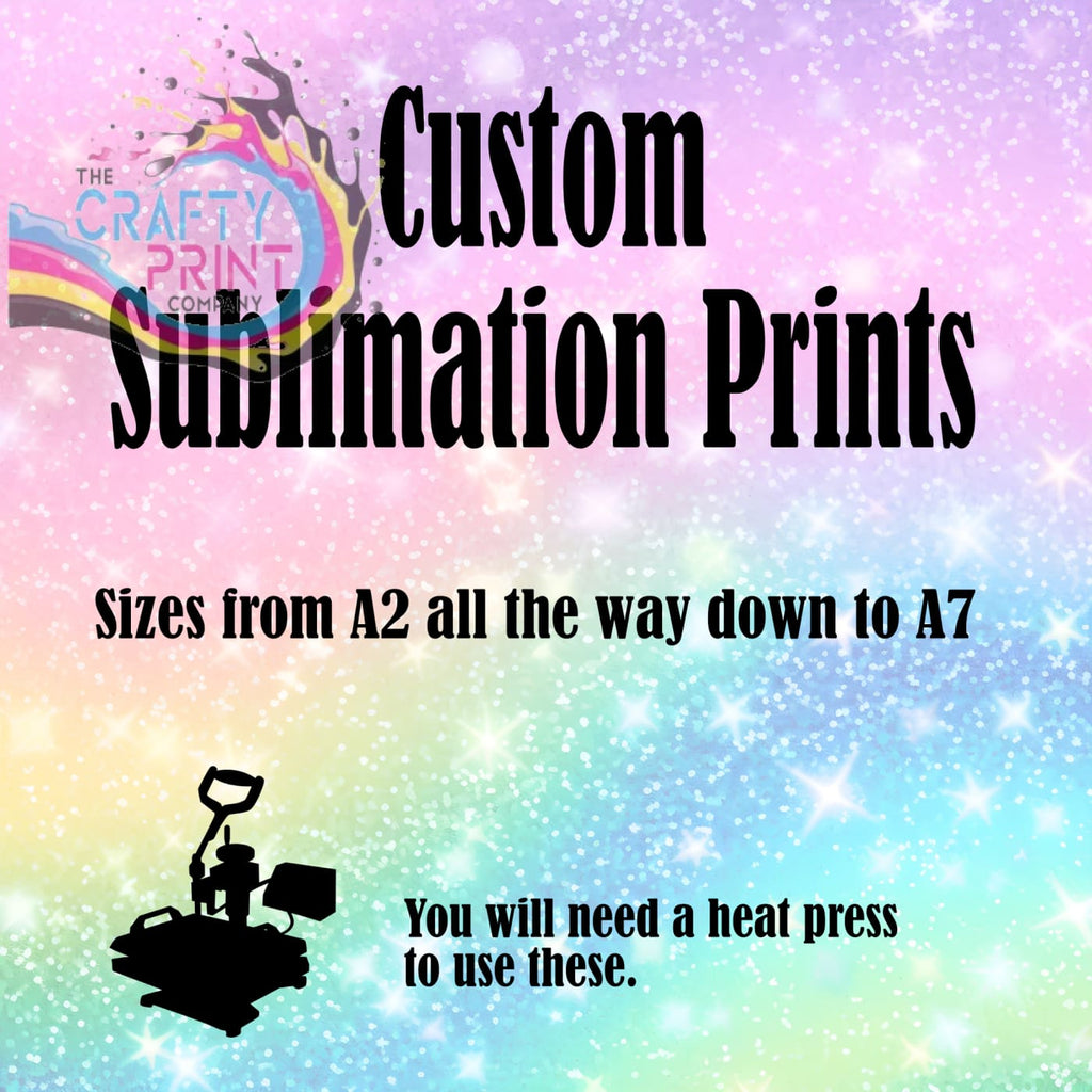 Custom Sublimation Print