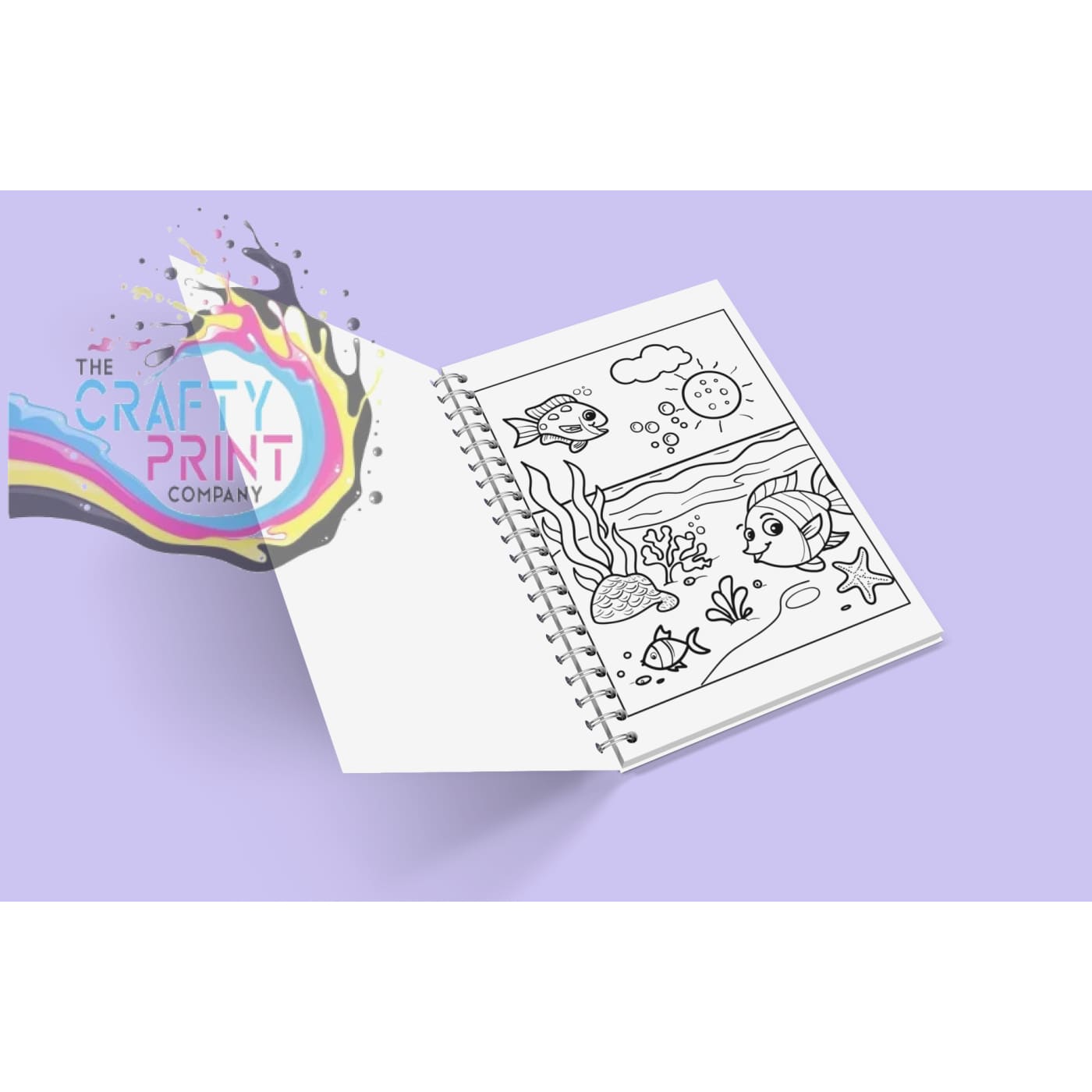 Cute Kawaii Summer Colouring Book for Kids (A5 45 Pages)