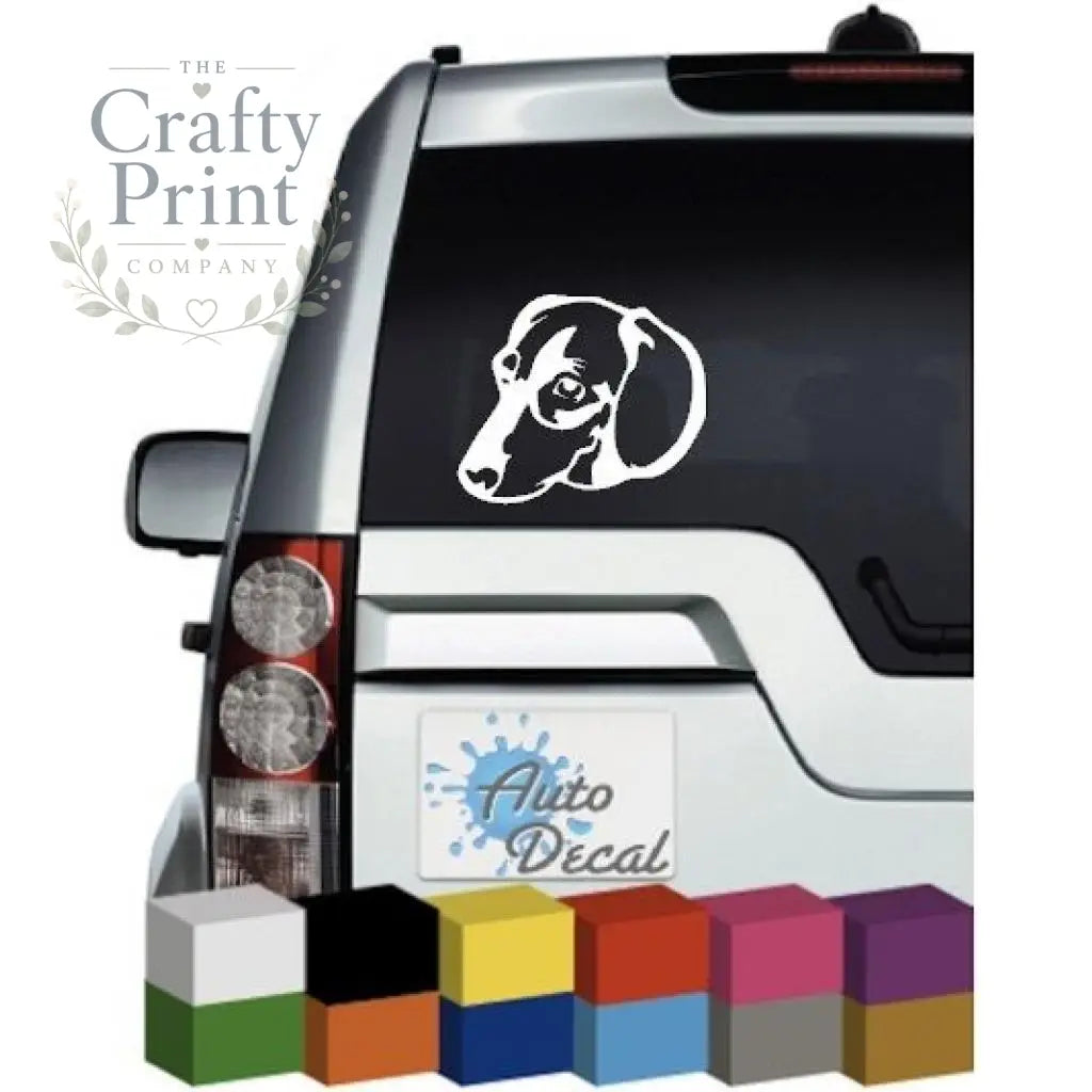 Dachshund Dog Car Sticker - Bumper Stickers