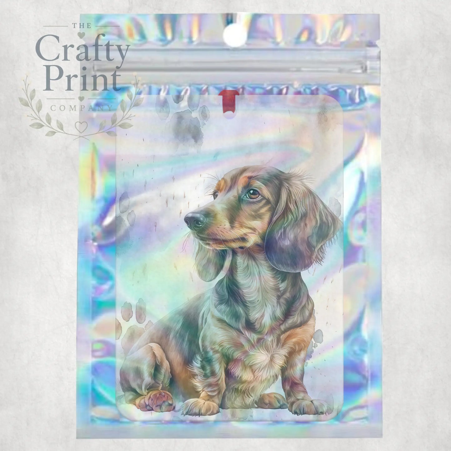 Dachshund Paw Print Car Air Freshener - Vehicle Fresheners