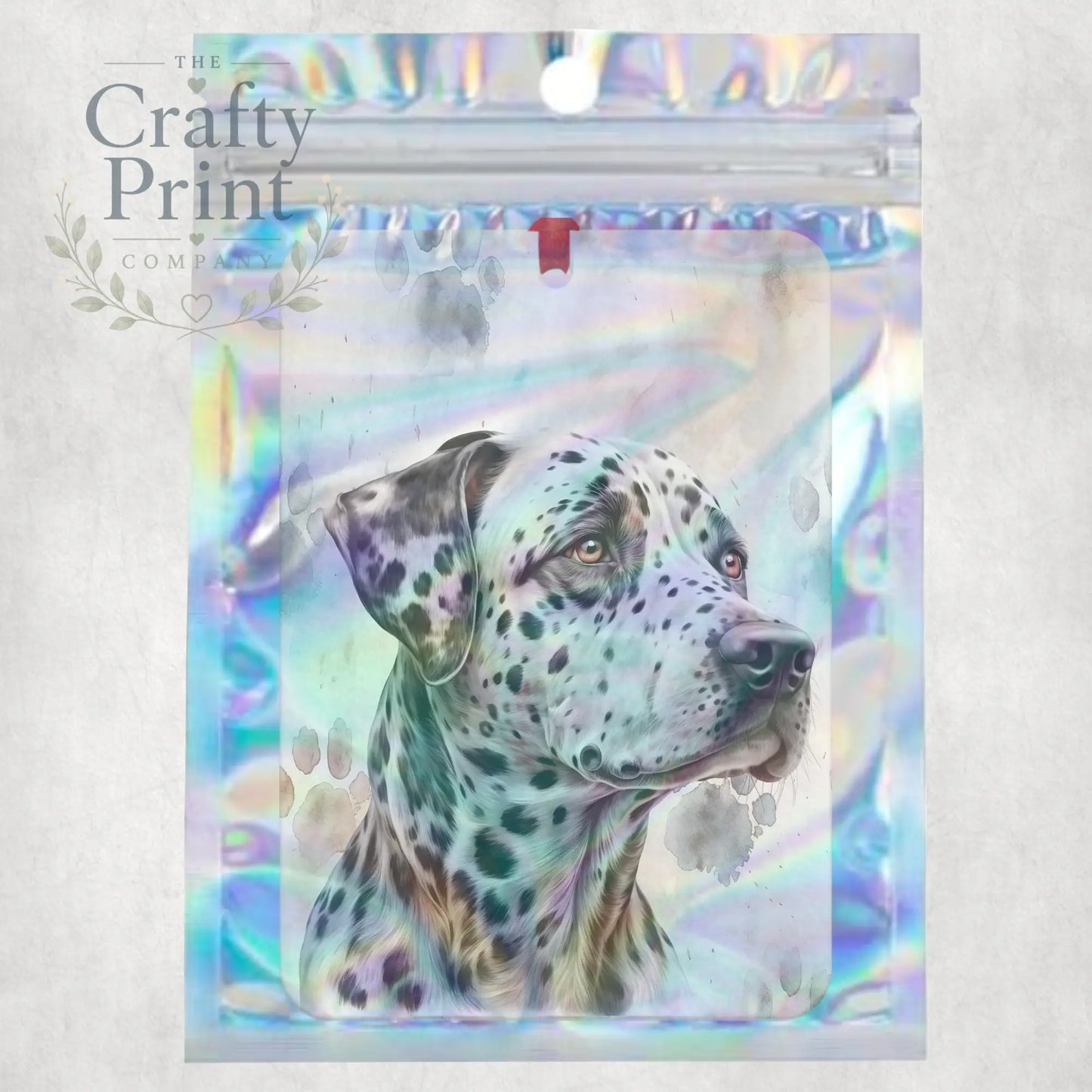Dalmation Paw Print Car Air Freshener - Vehicle Fresheners