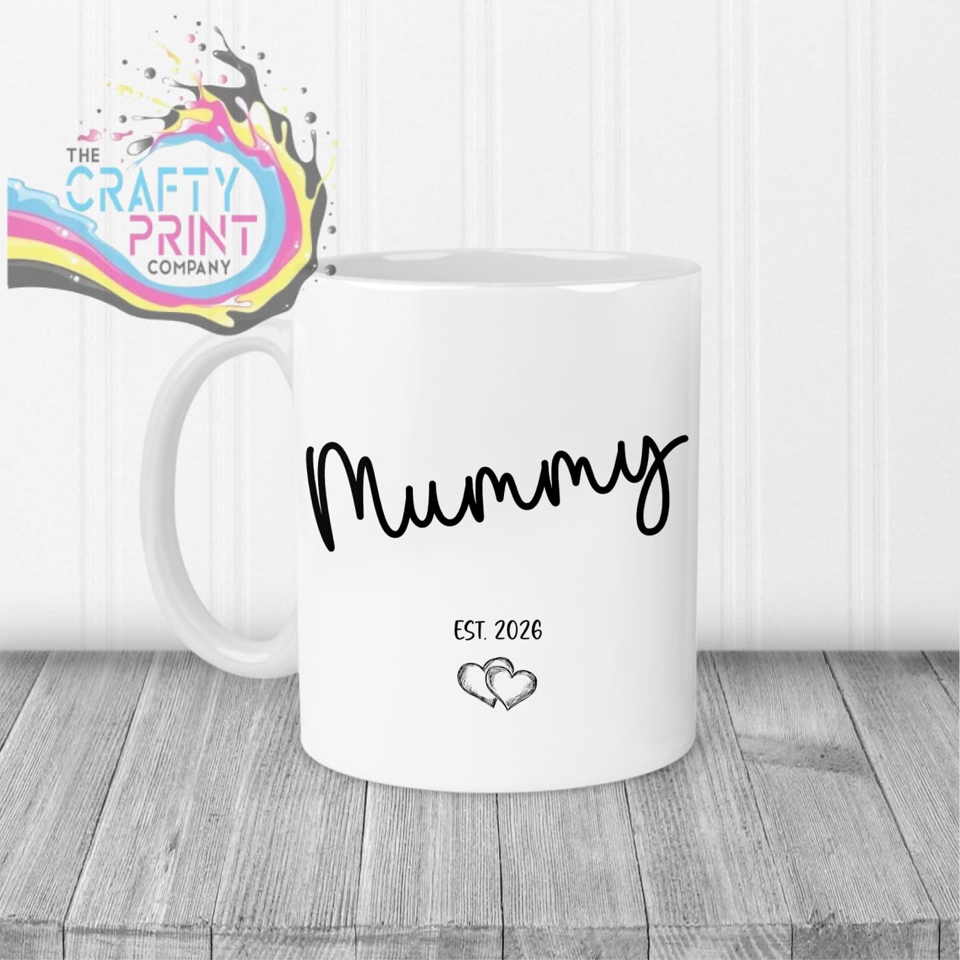Mummy Est 2026 / Daddy Gift Set - Mug - Giving