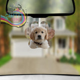 Design your Own Car Air Freshener Paw Print Shape