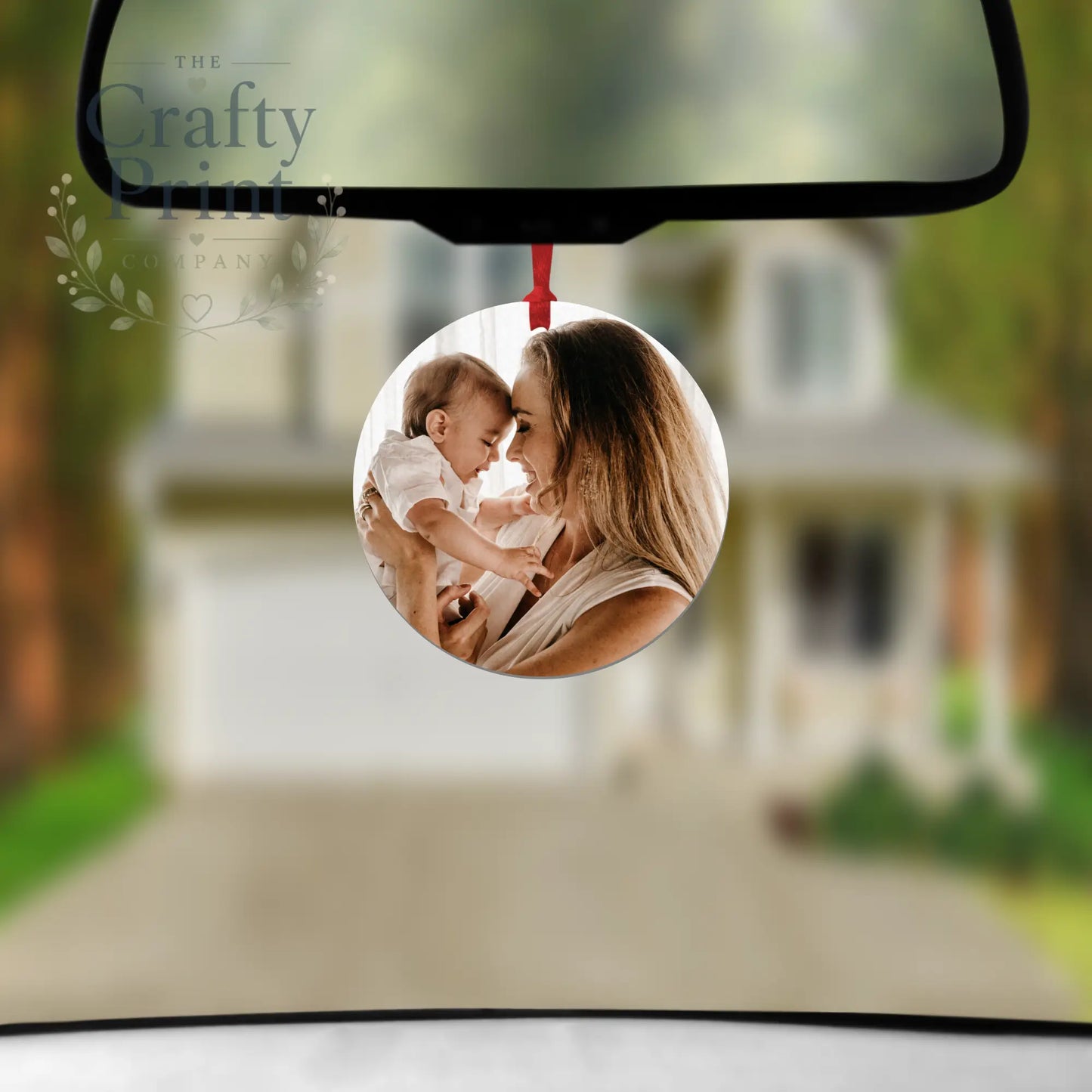 Design your Own Car Air Freshener Round with Fragrance