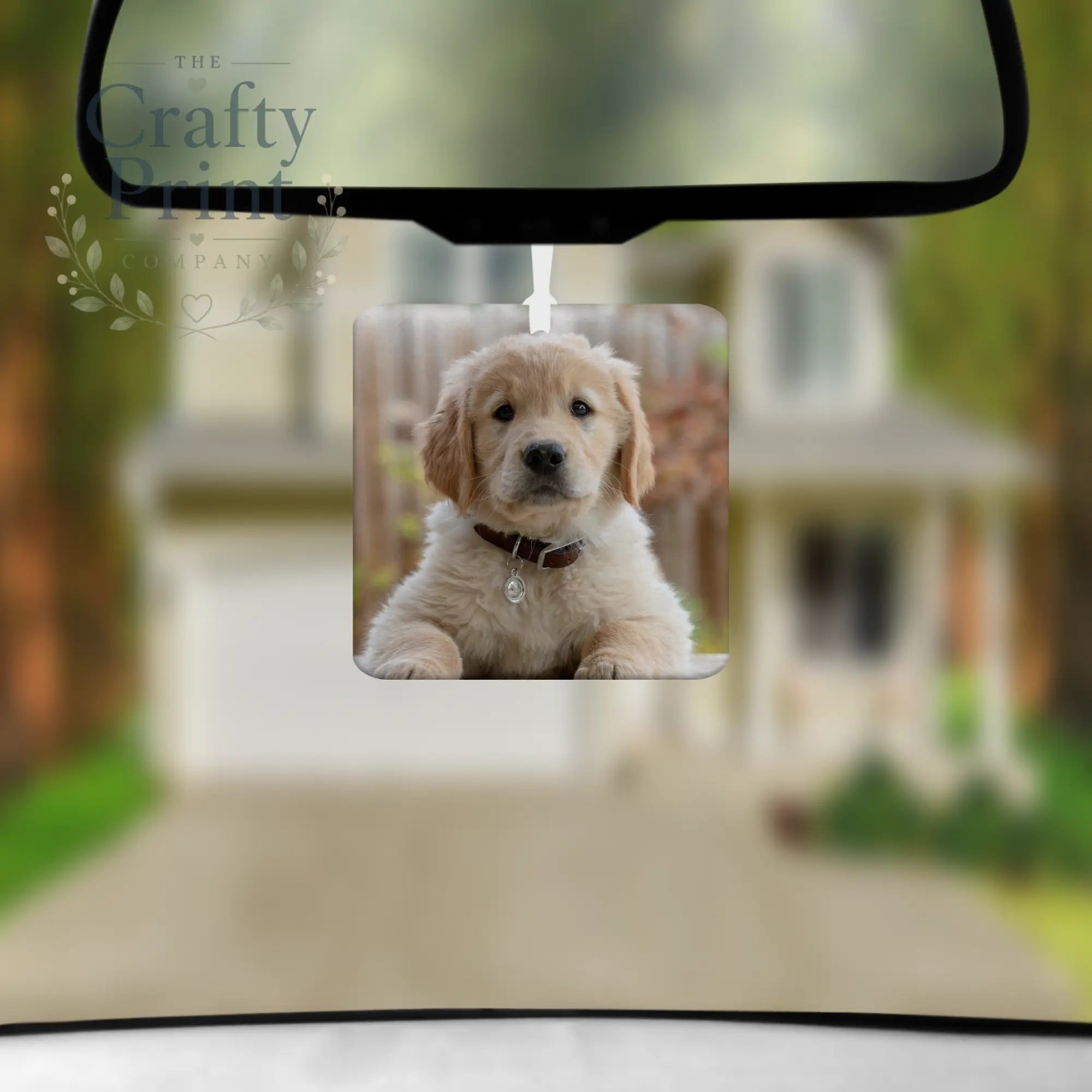 Design your Own Car Air Freshener Square with Fragrance