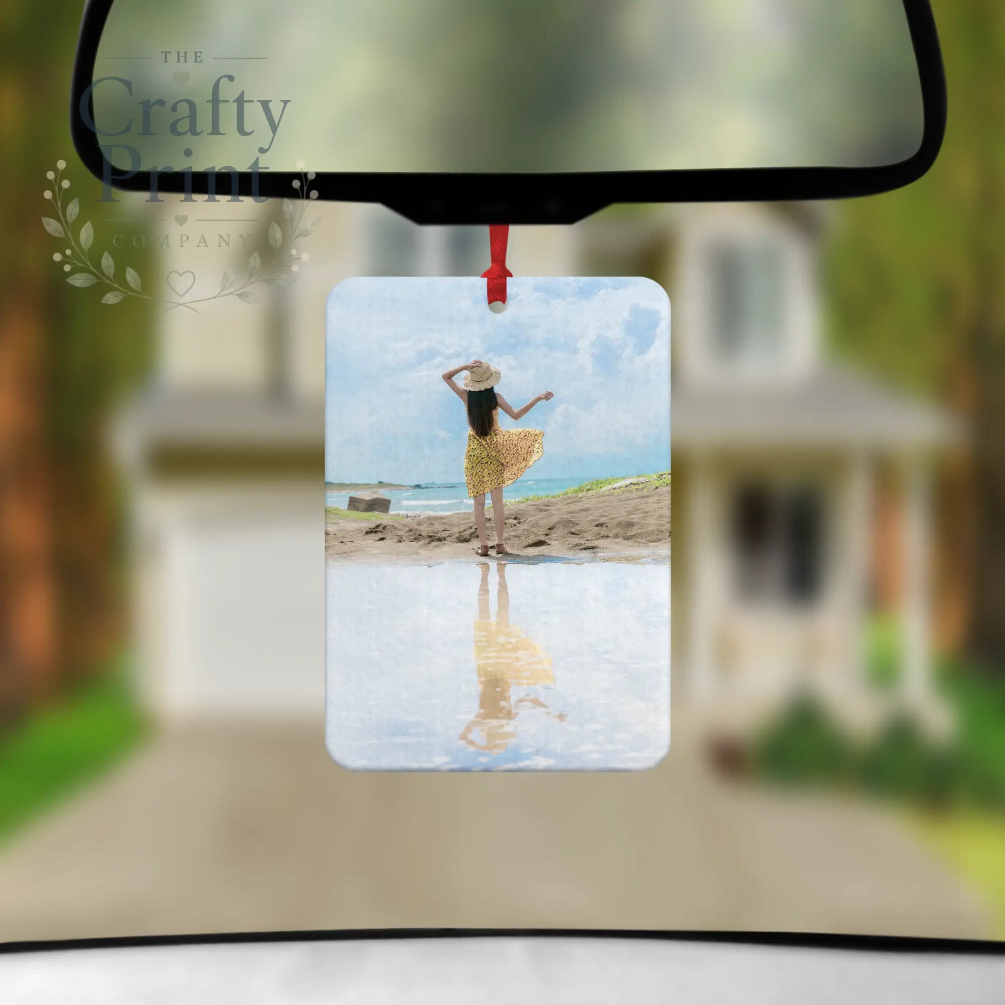 Design your Own Car Air Freshener with Fragrance Bottle
