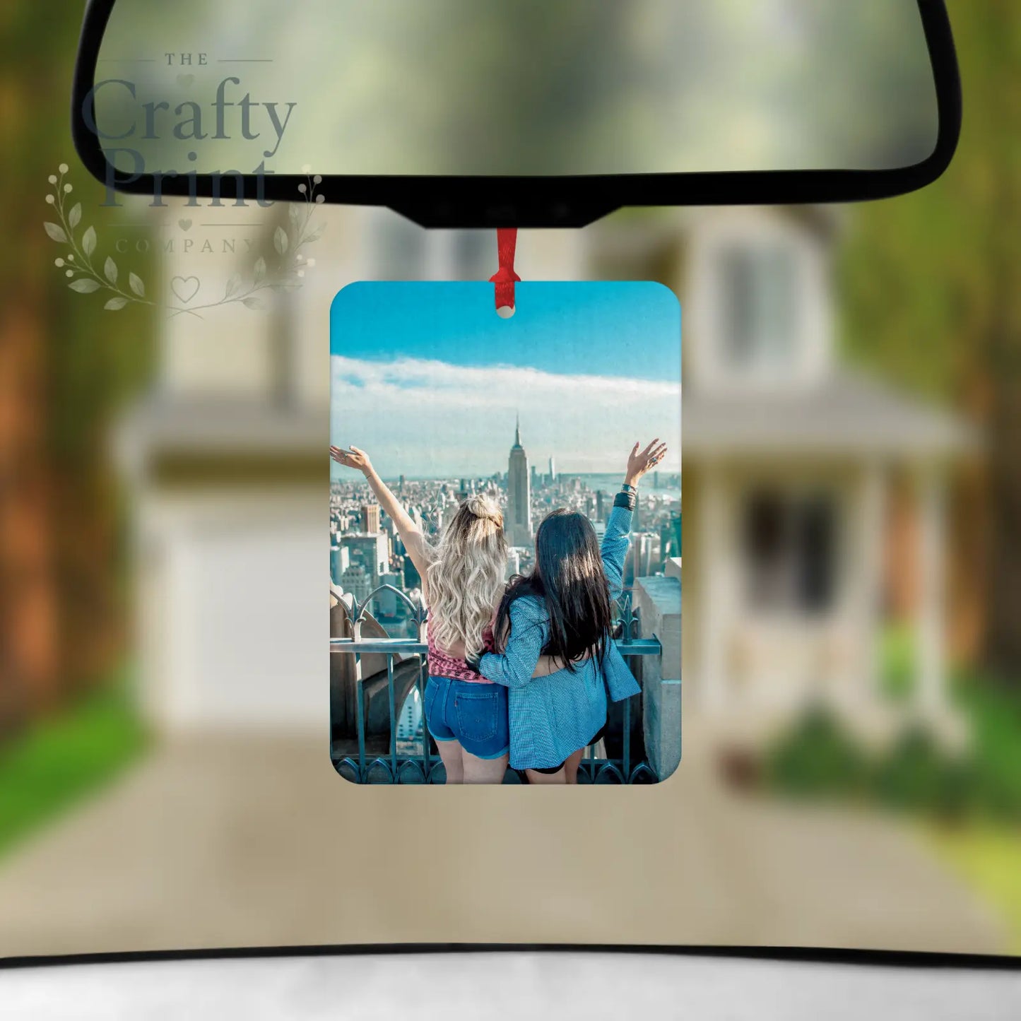 Design your Own Car Air Freshener with Fragrance Bottle