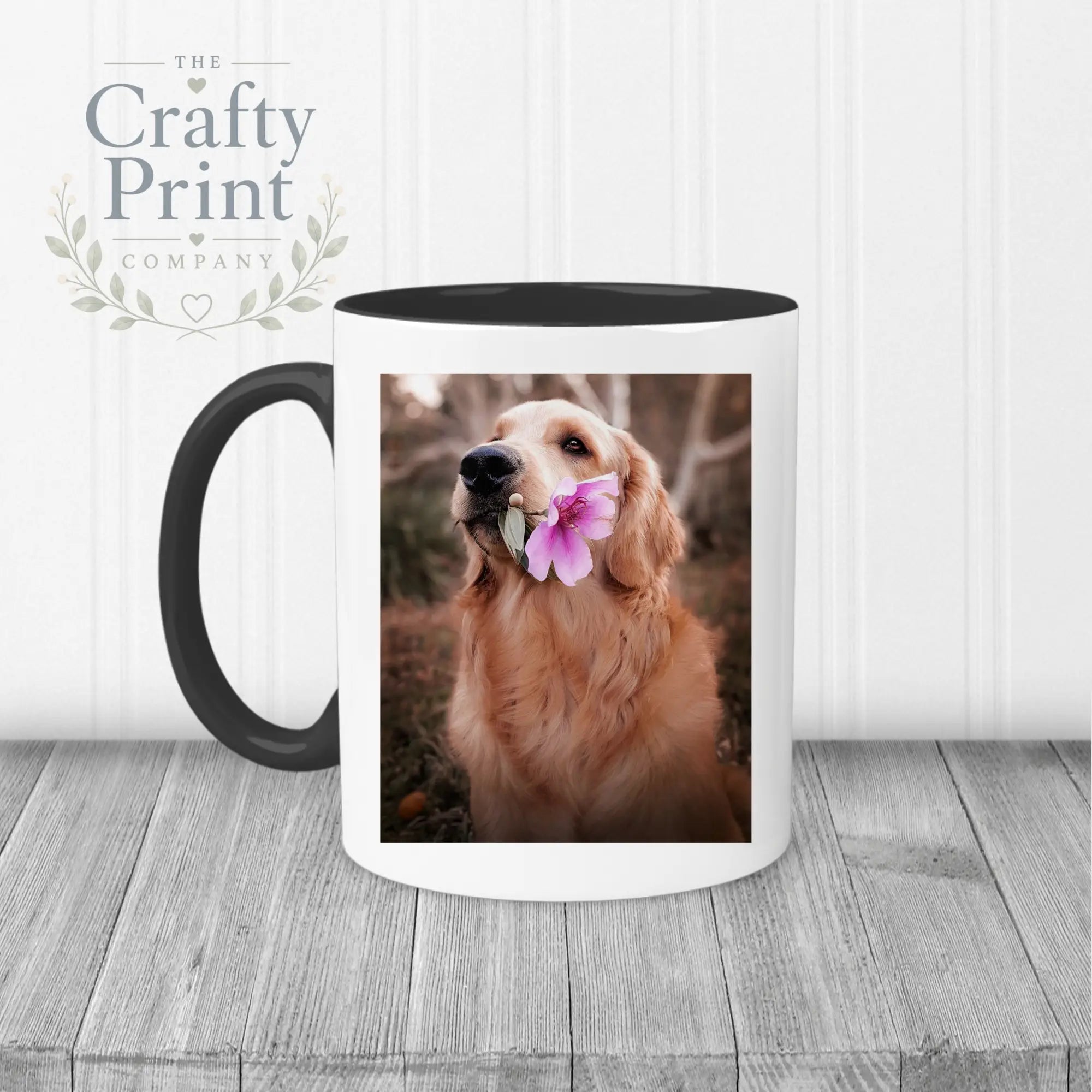 Design your Own Mug - Black Handle & Inner - Mugs