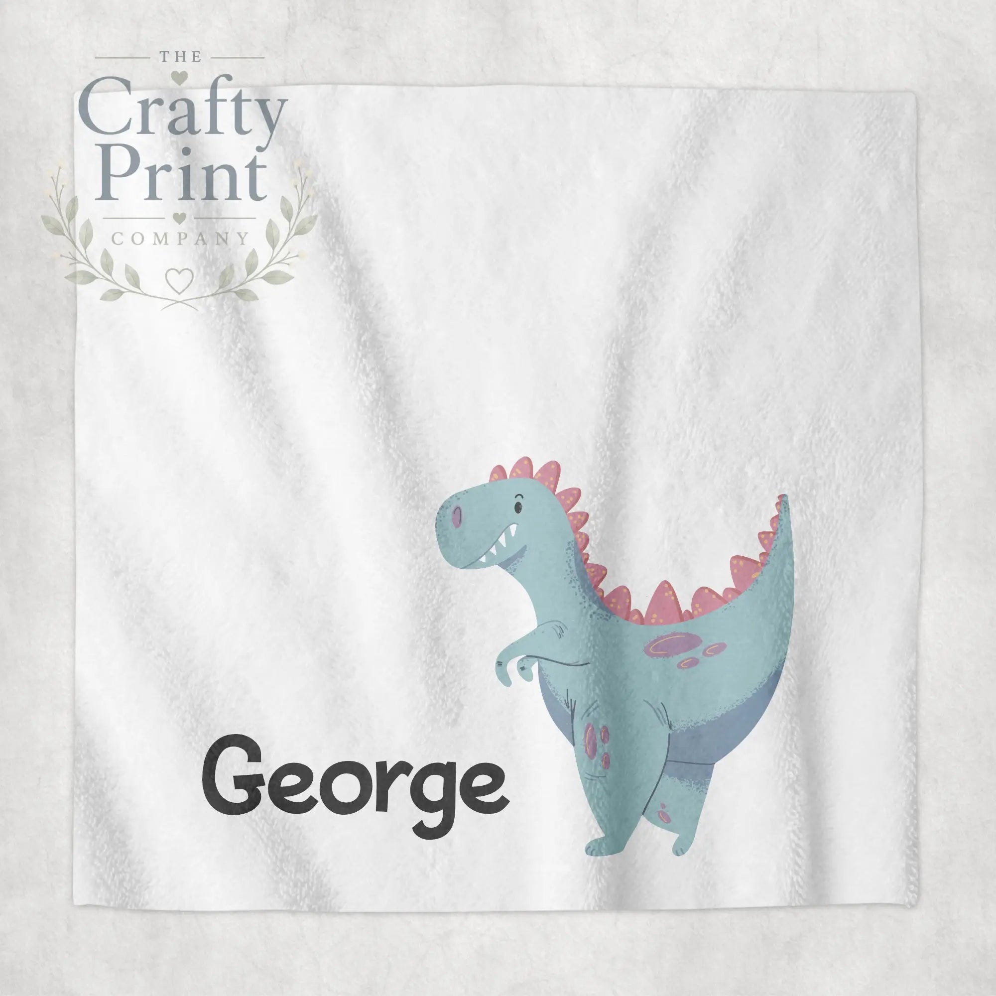 Dinosaur Personalised Face Cloth - Bath Towels & Washcloths