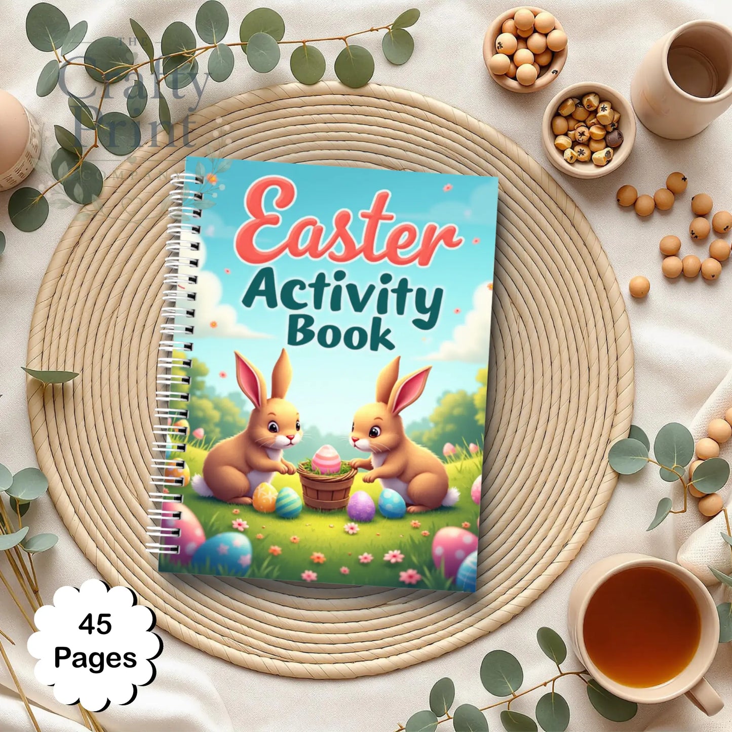 Easter Activity Book for Kids (A5 45 Pages) - Toys & Games