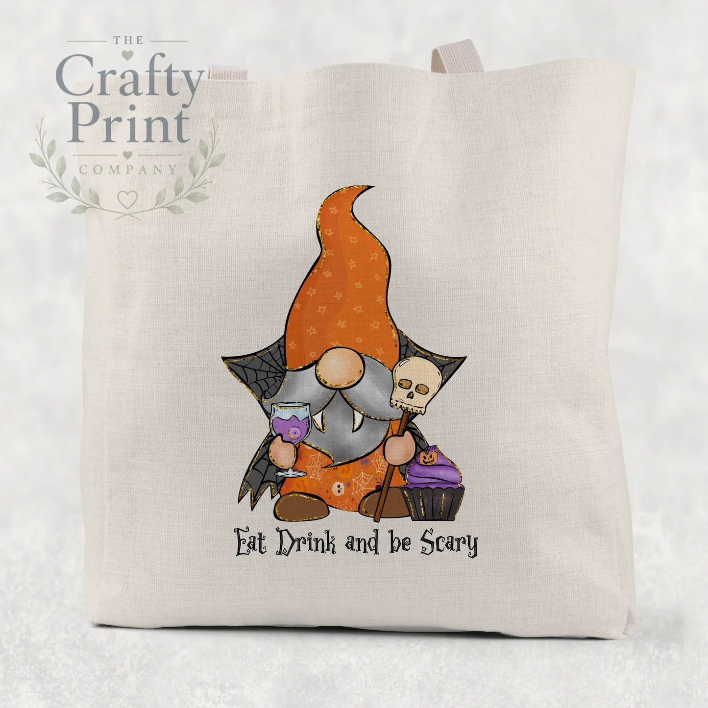 Eat Drink and Be Scary Tote / Goodie Bag - Gift Bags