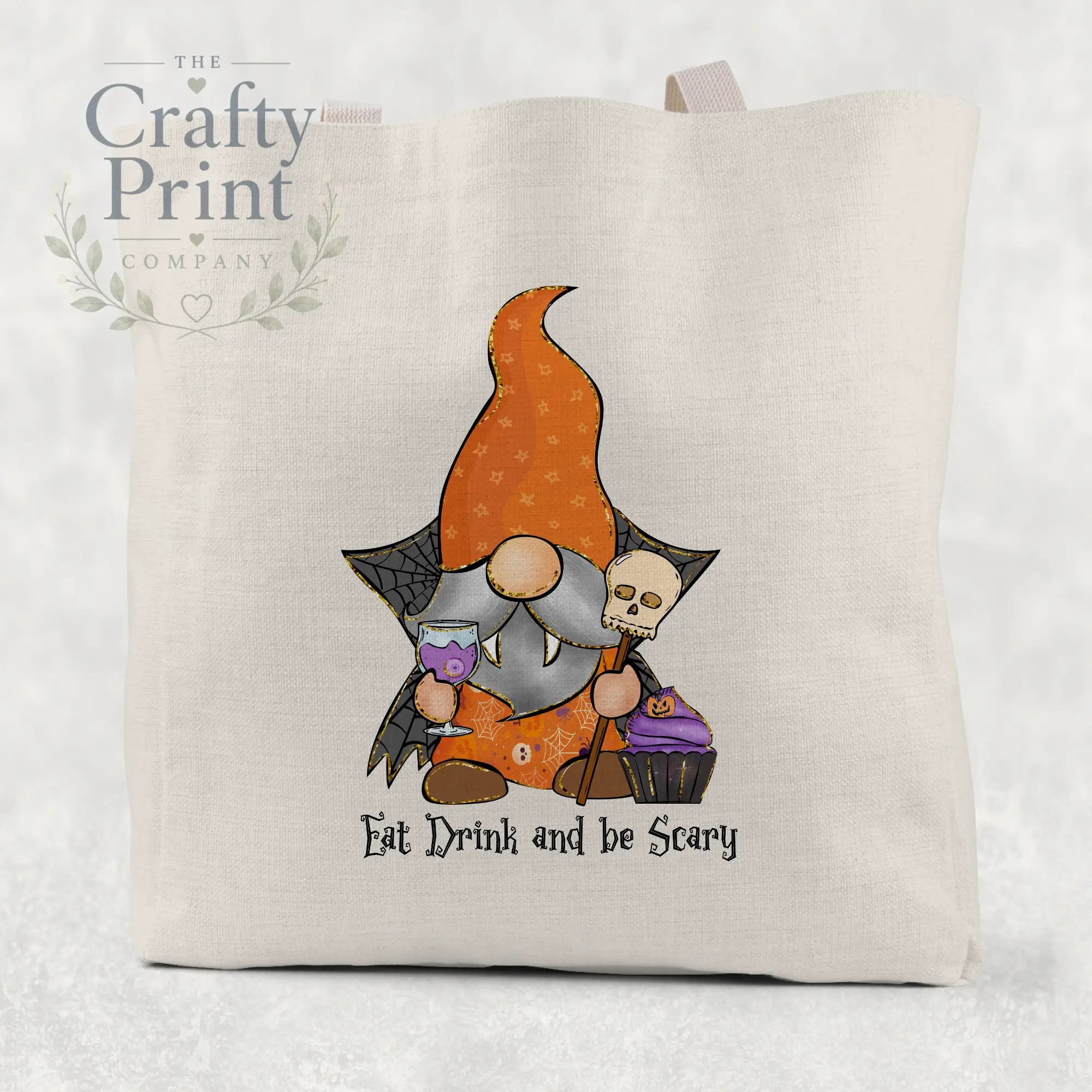 Eat Drink and Be Scary Tote / Goodie Bag - Gift Bags