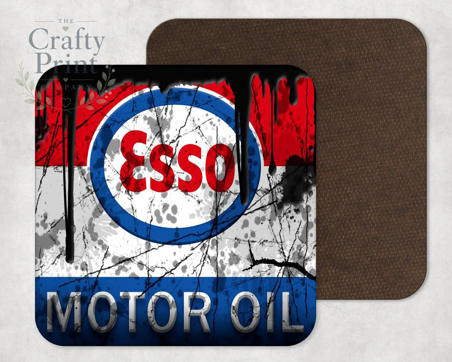 Esso Motor Oil Dirty Coaster - Coasters