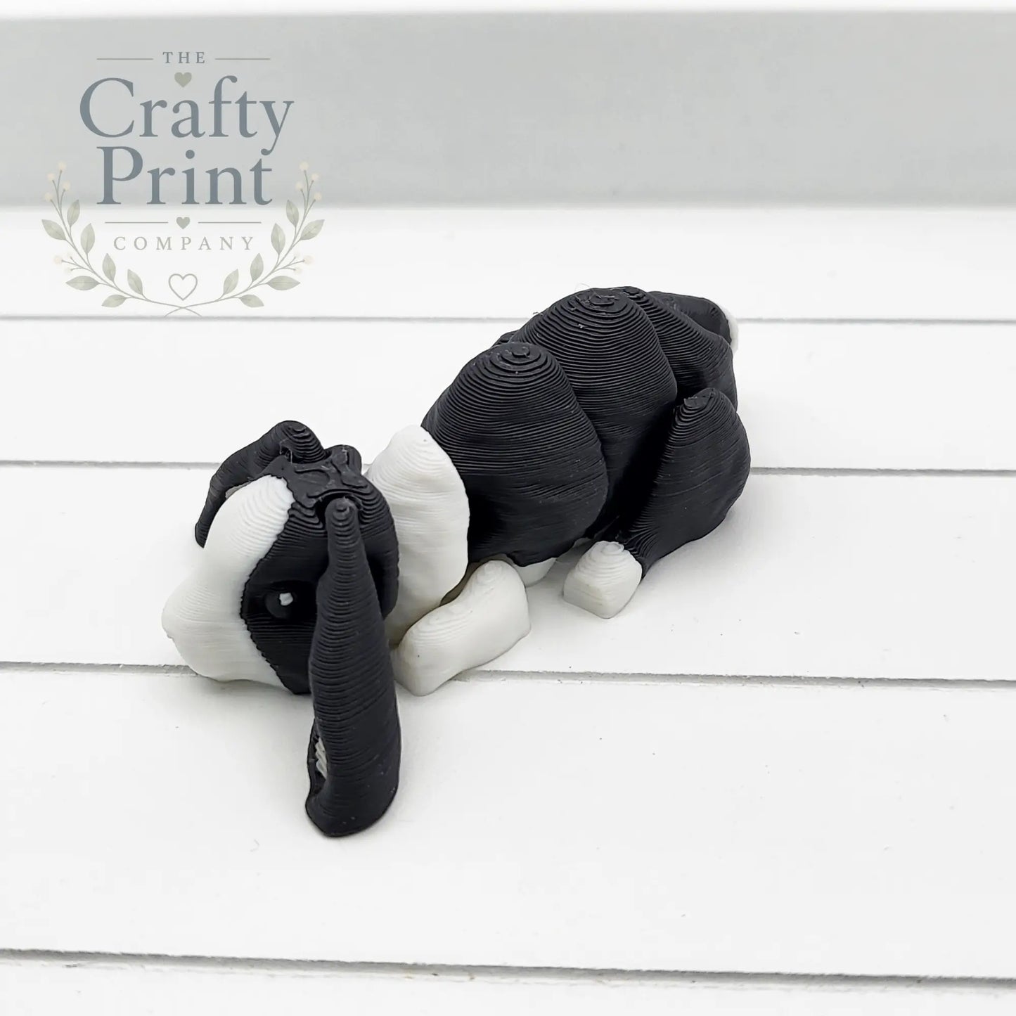 Floppy Eared Rabbit Articulated Flexi Fidget/Keyring