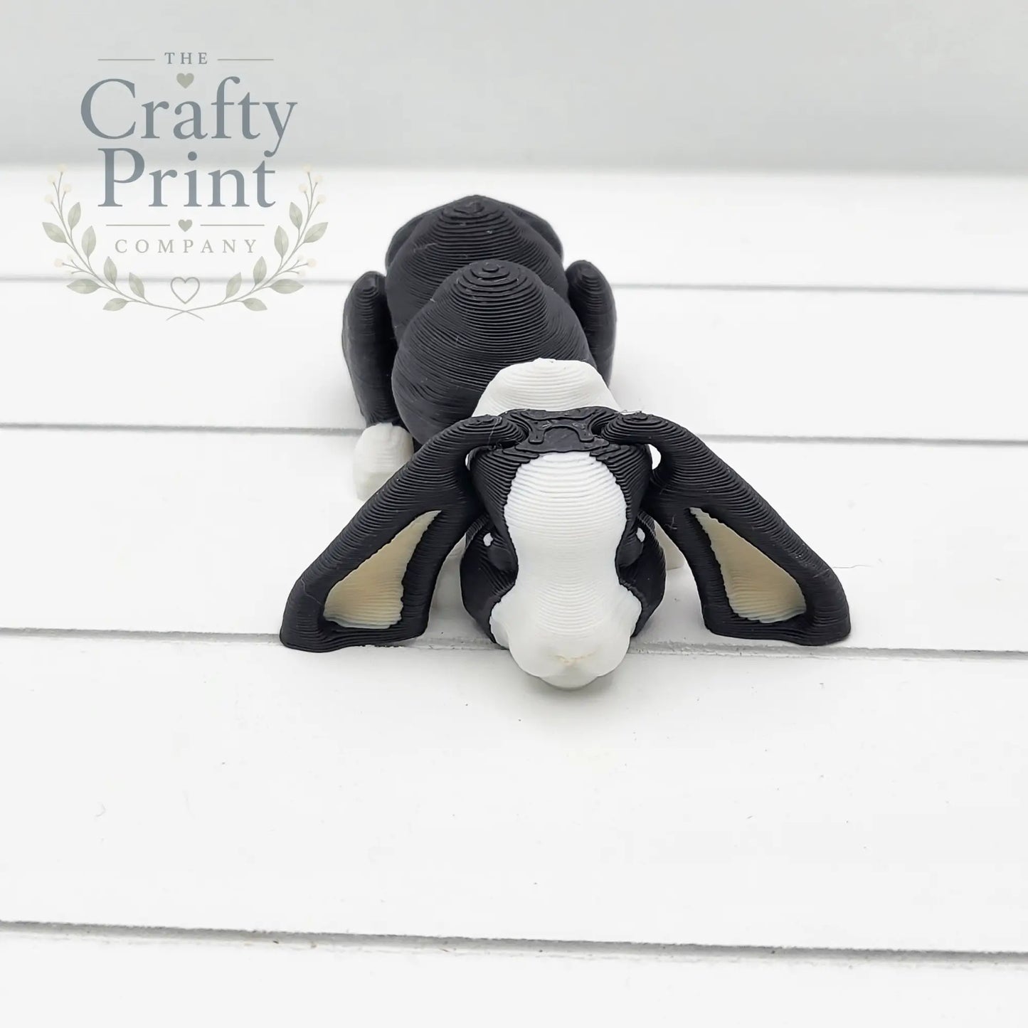 Floppy Eared Rabbit Articulated Flexi Fidget/Keyring