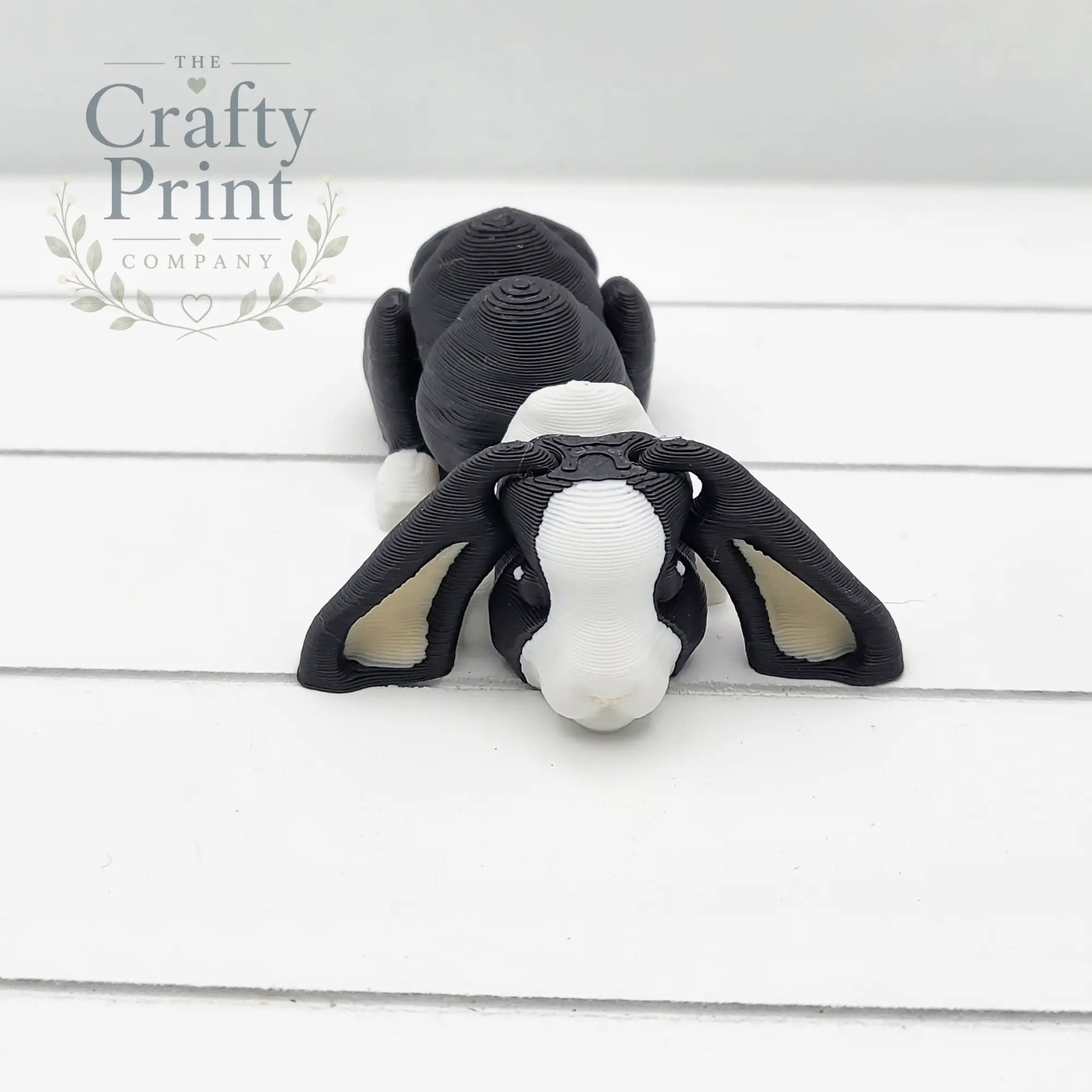Floppy Eared Rabbit Articulated Flexi Fidget/Keyring