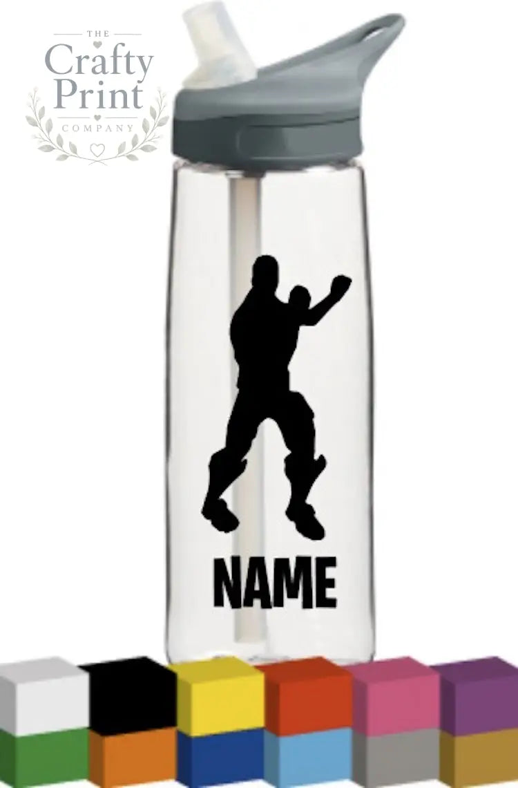 Fortnite Bottle Vinyl Decal - Black / Fresh - Decorative