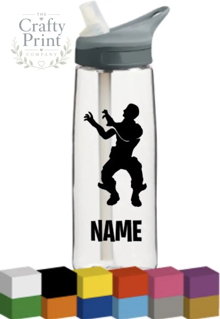 Fortnite Bottle Vinyl Decal - Black / Reanimated
