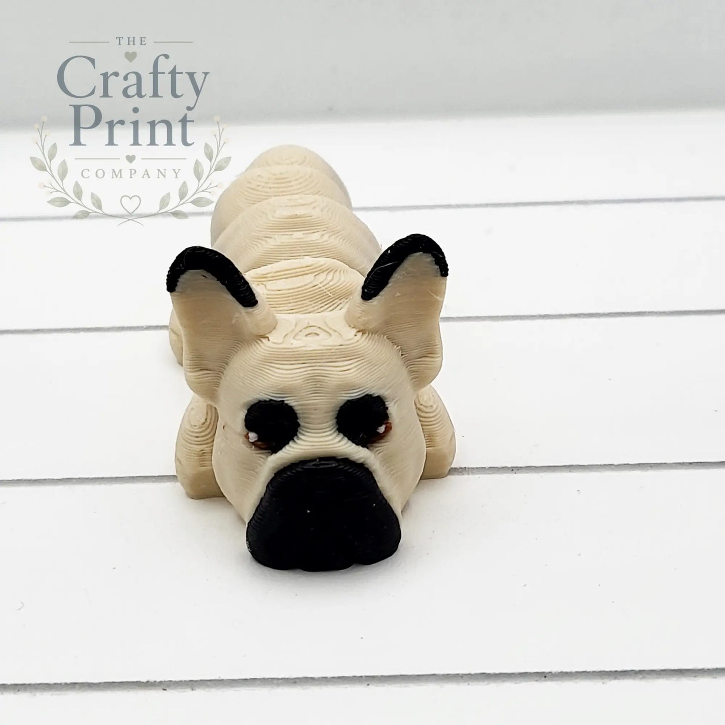 French Bulldog Articulated Flexi Keyring