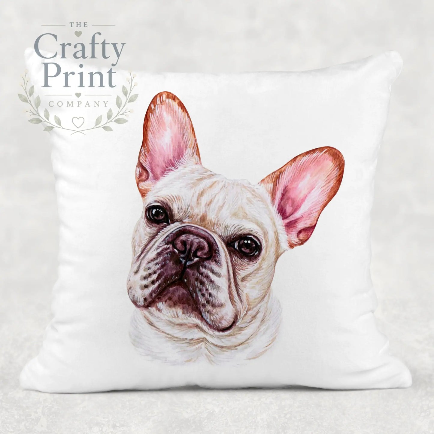 French Bulldog Cushion - Chair & Sofa Cushions