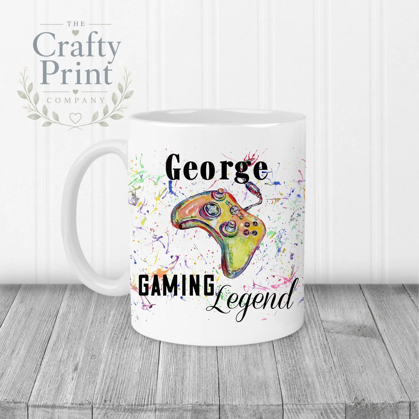 Gaming Legend Xbox Personalised Mug - White Handle & Inner