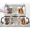German Shepherd Rules Mug - Black Handle & Inner - Mugs
