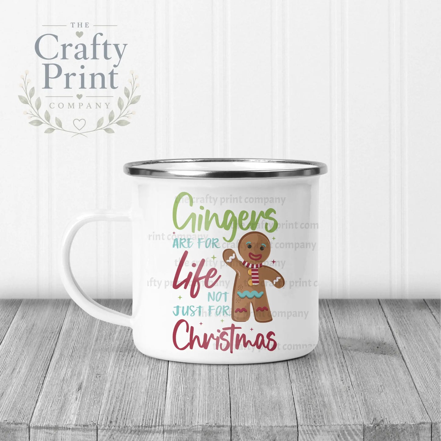 Gingers are for Life Mug - Enamel - Mugs