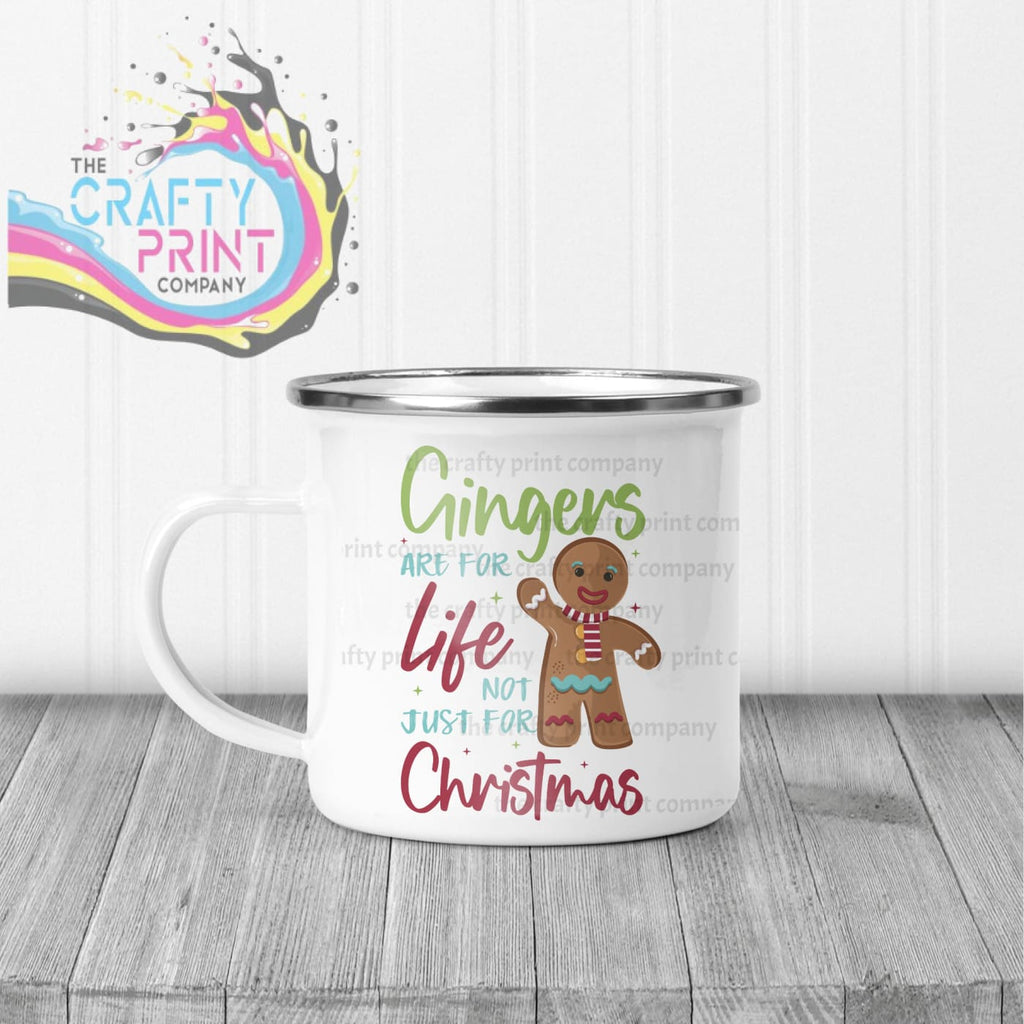 Gingers are for Life Mug - Enamel - Mugs