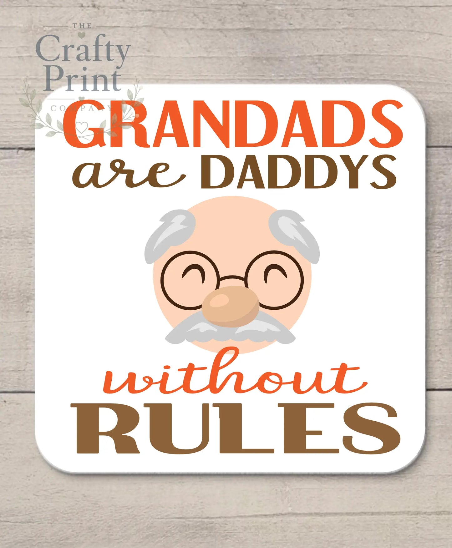 Grandads are Daddys without rules Coaster - Coasters