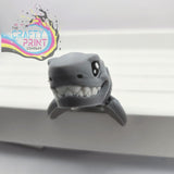 Great White Shark Articulated Flexi Fidget Toy - Keychains