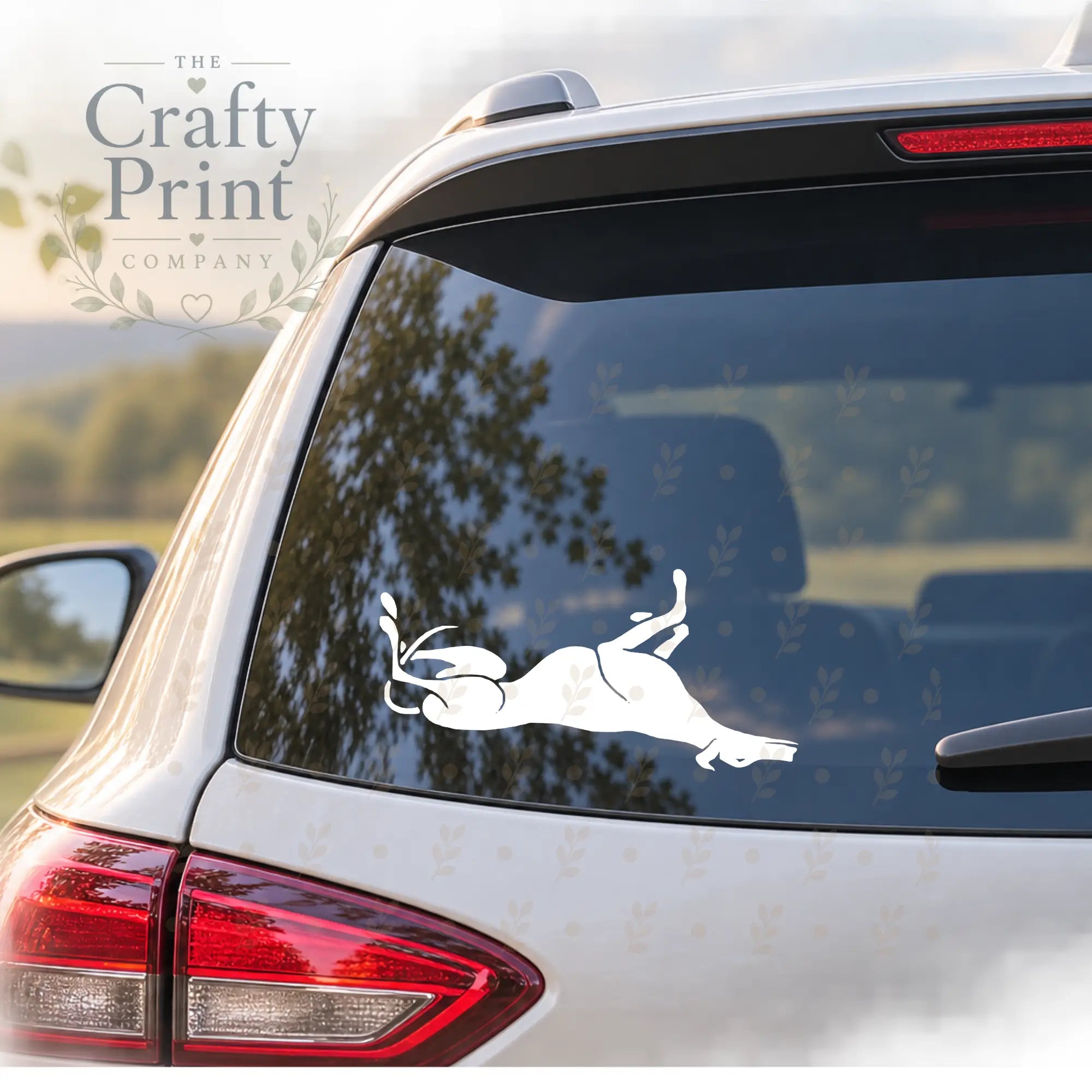Greyhound Dog V4 Vinyl Car Sticker