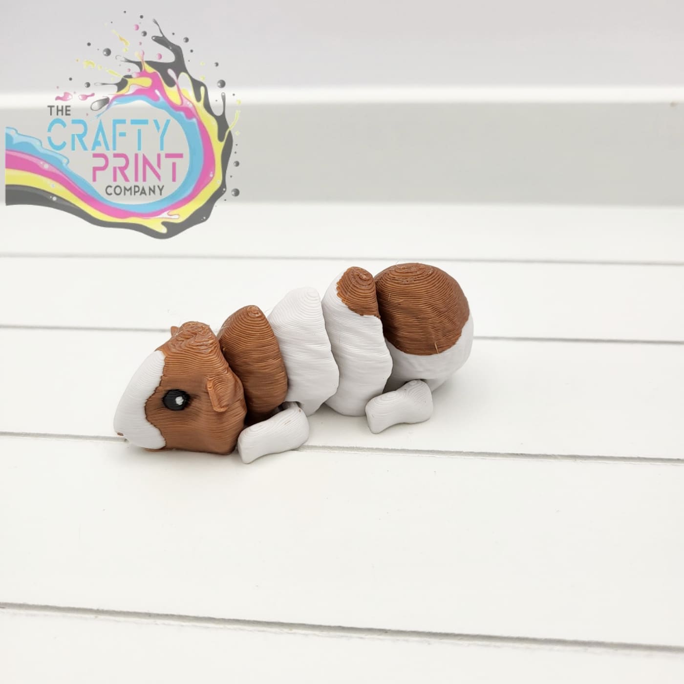 Guinea Pig Articulated Flexi Fidget/Keyring - Keychains