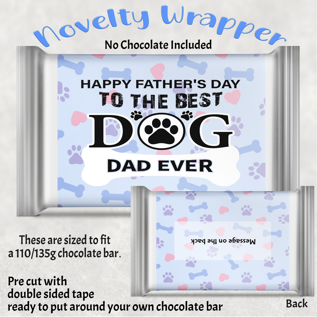 Happy Father’s Day to the Best Dog Dad Ever Personalised