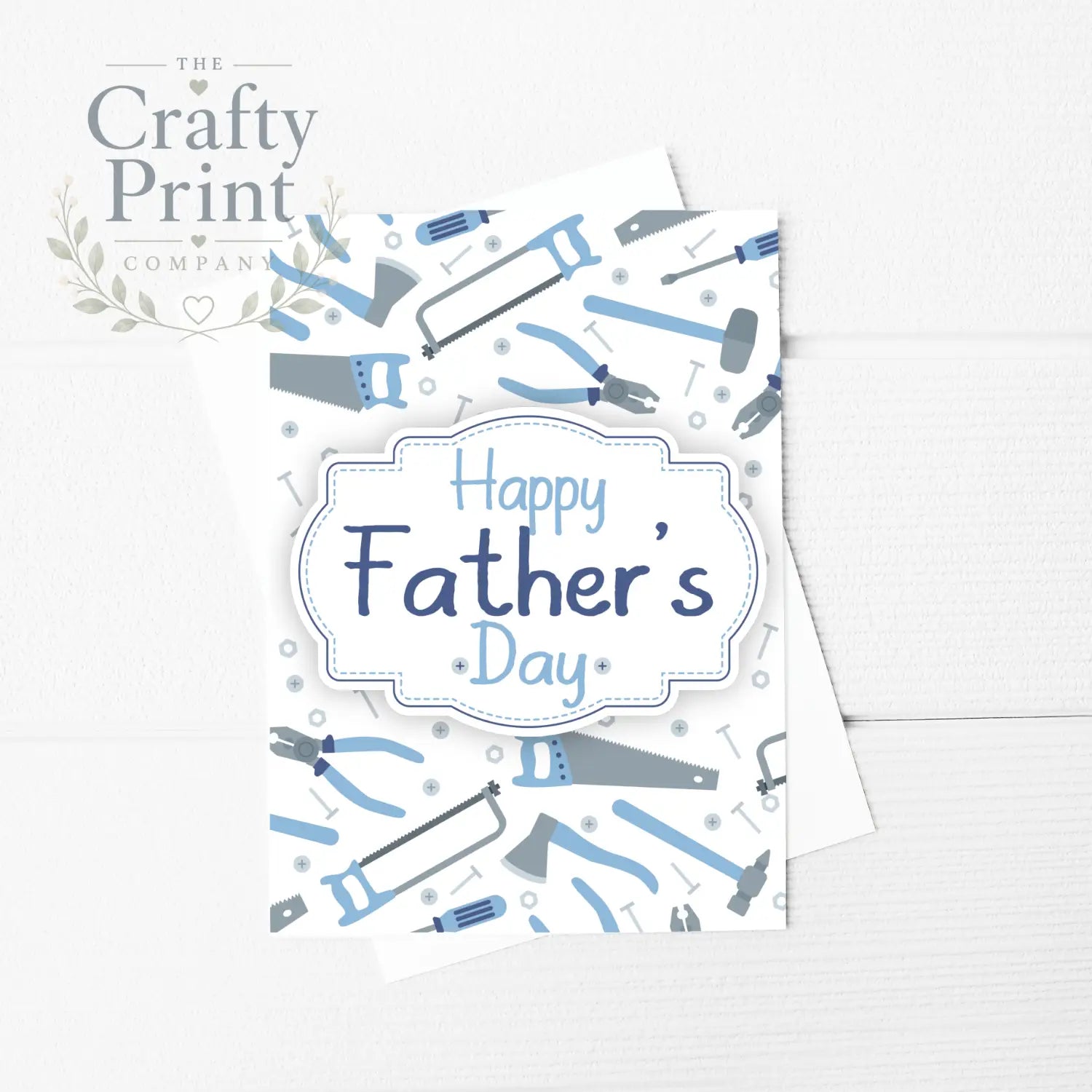 Happy Fathers Day Tools A5 Card & Envelope - Greeting Note