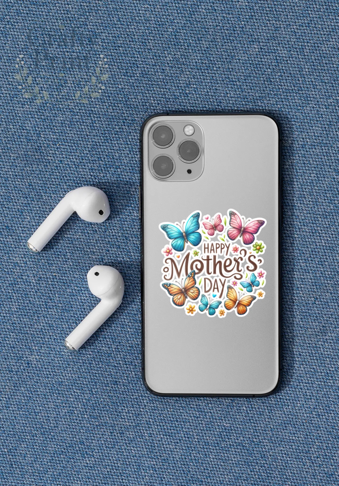 Happy Mother’s Day Butterfly UV DTF Sticker | Mug Decal