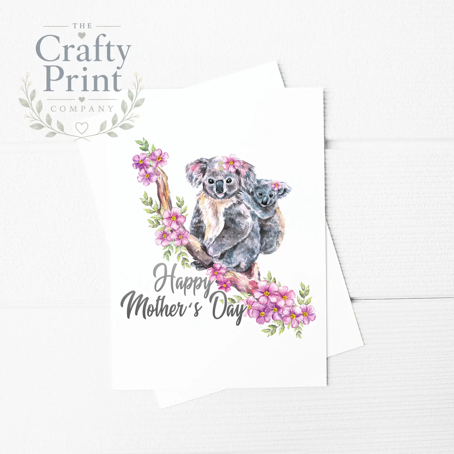 Happy Mother’s Day Koala A5 Card & Envelope - Greeting Note
