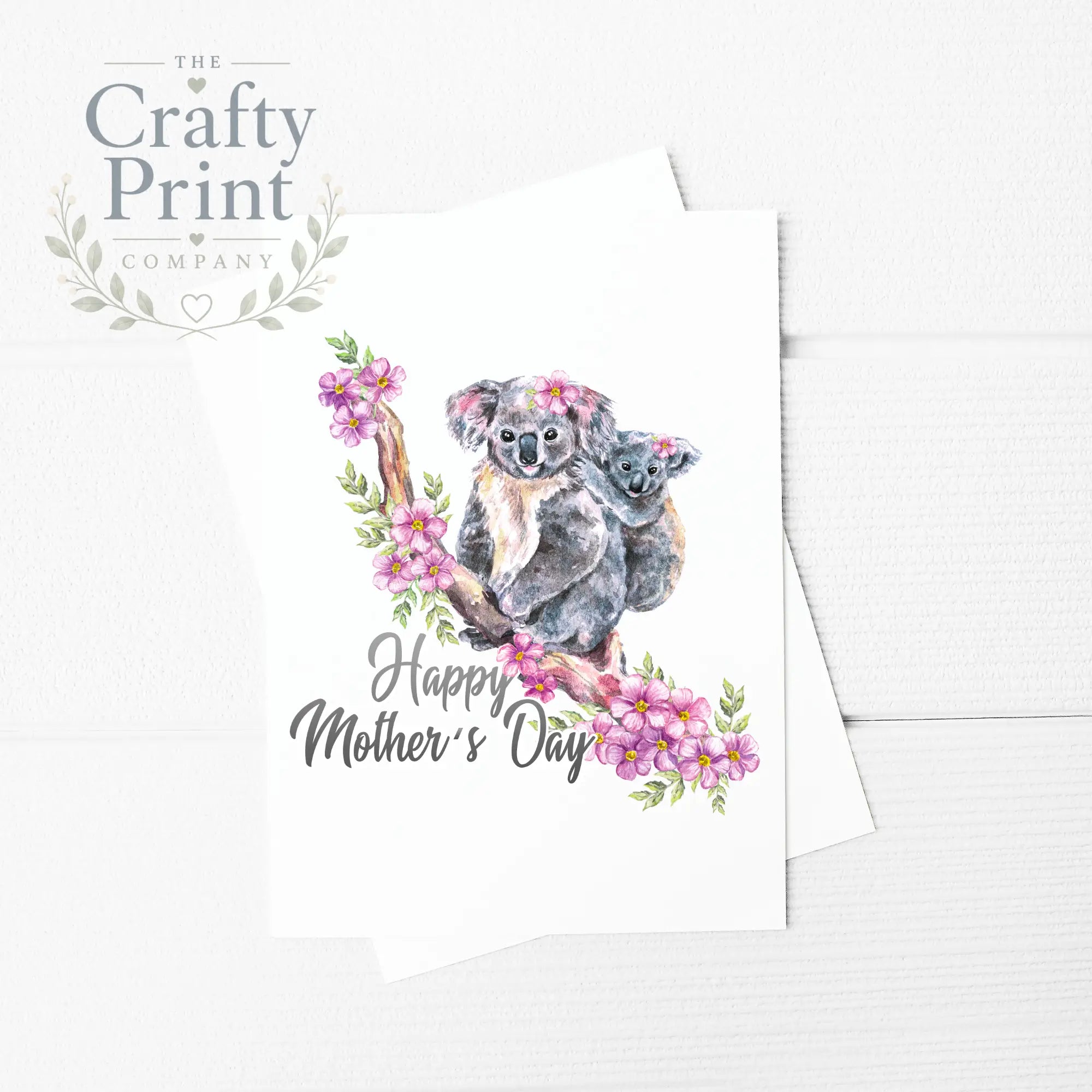 Happy Mother’s Day Koala A5 Card & Envelope - Greeting Note