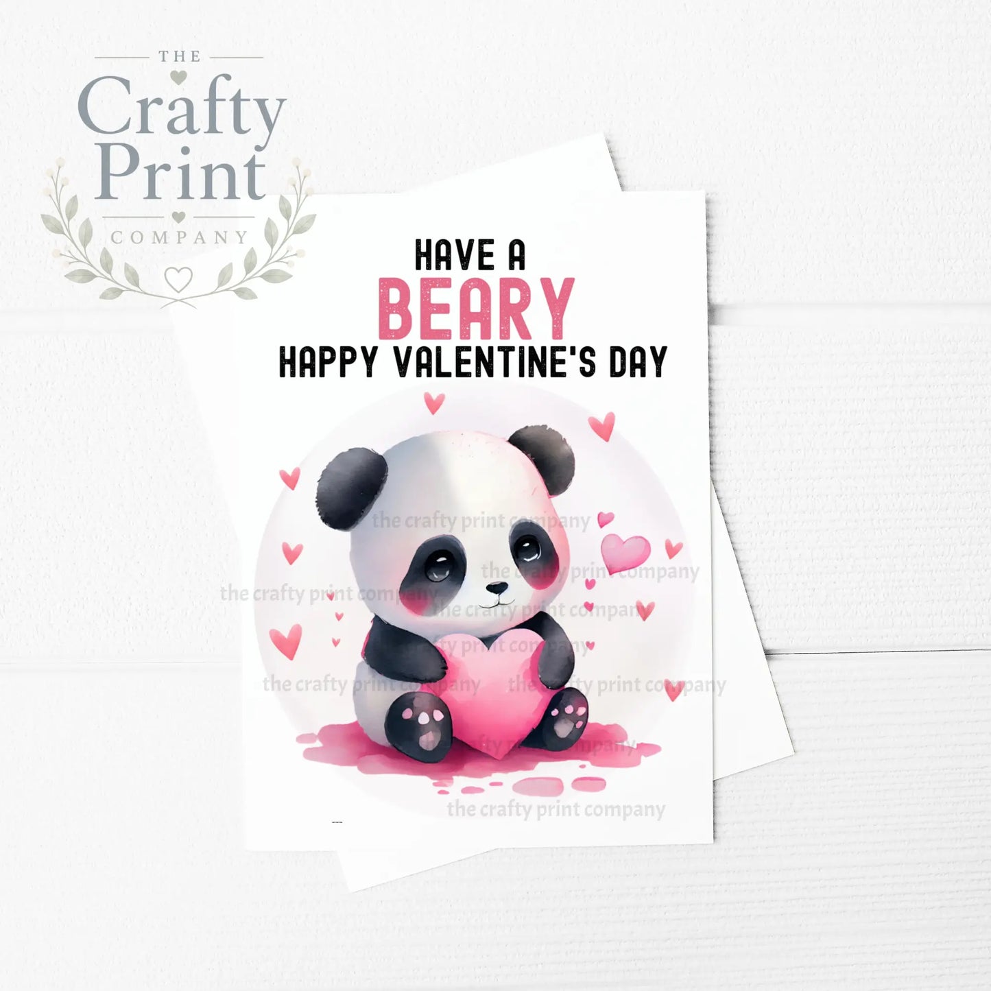 Have a Beary Happy Valentine’s Day A5 Card - Greeting &